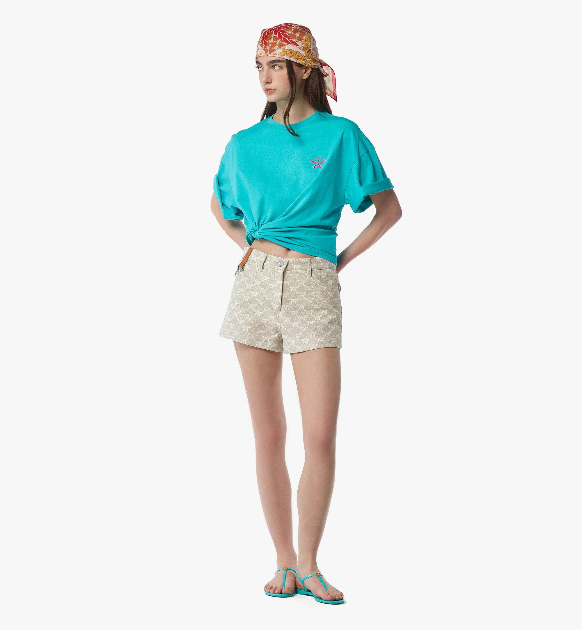 MCM MCM x Snipes T-Shirt Blue MHTFSMM201B00S Noch mehr sehen 4