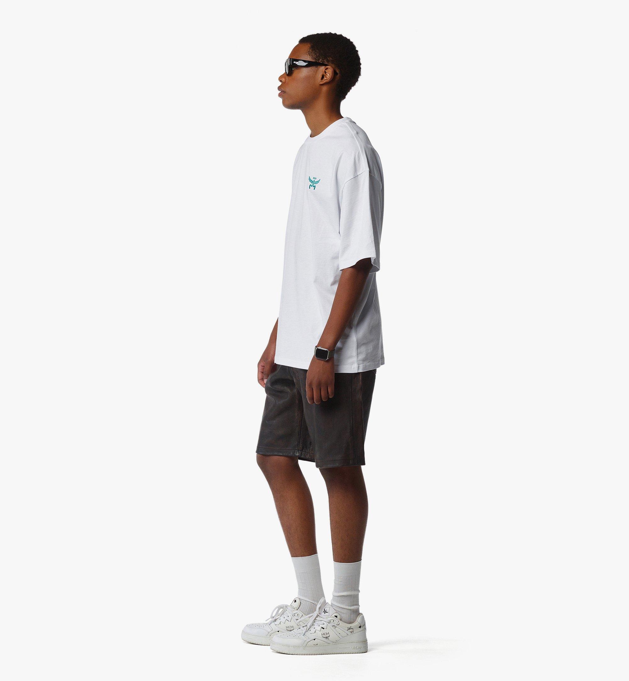 MCM MCM x SNIPES T-Shirt mit Logo und Strassbesatz White MHTFSMM21WT0XL Noch mehr sehen 2