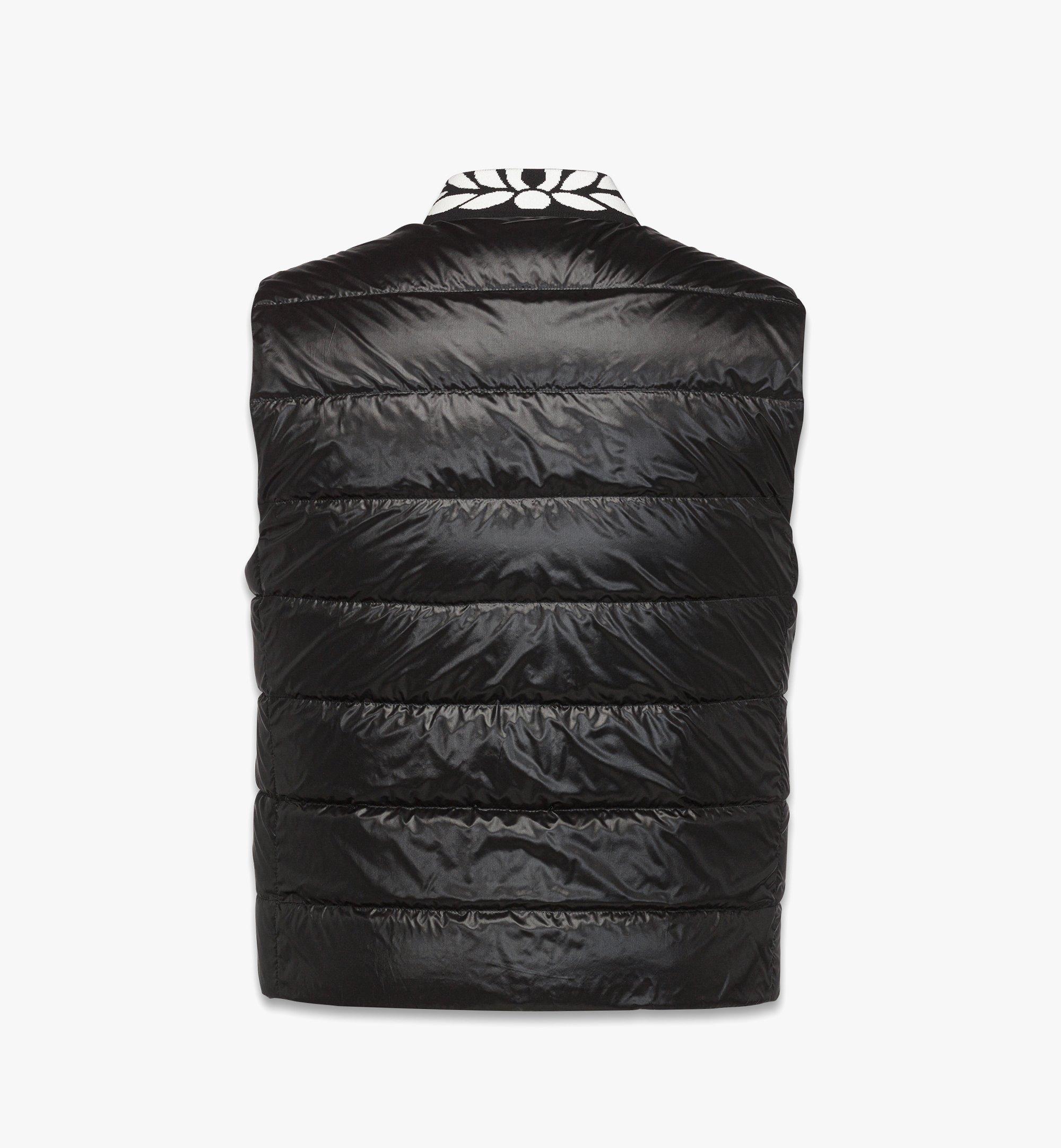 MCM Packable Down Vest in ECONYL® Black MHVEAMM02BK00S Alternate View 1