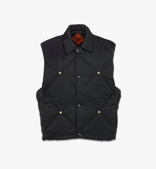 Studded Vest in Recycled Nylon