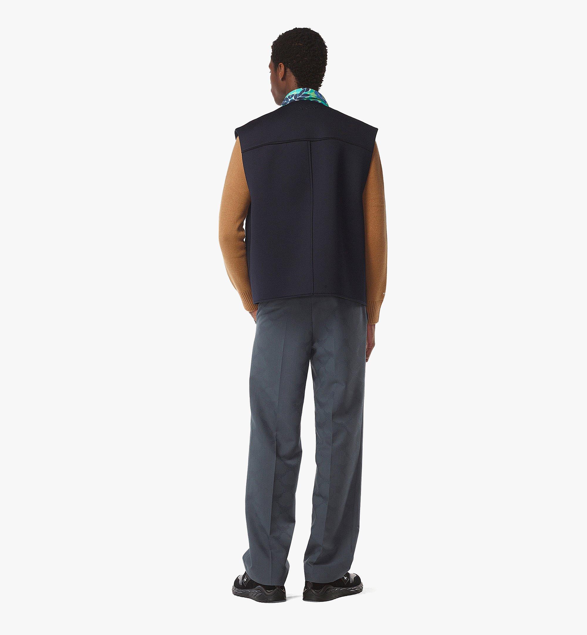 MCM Neoprene Vest Blue MHVFSMM01VC00M Alternate View 3