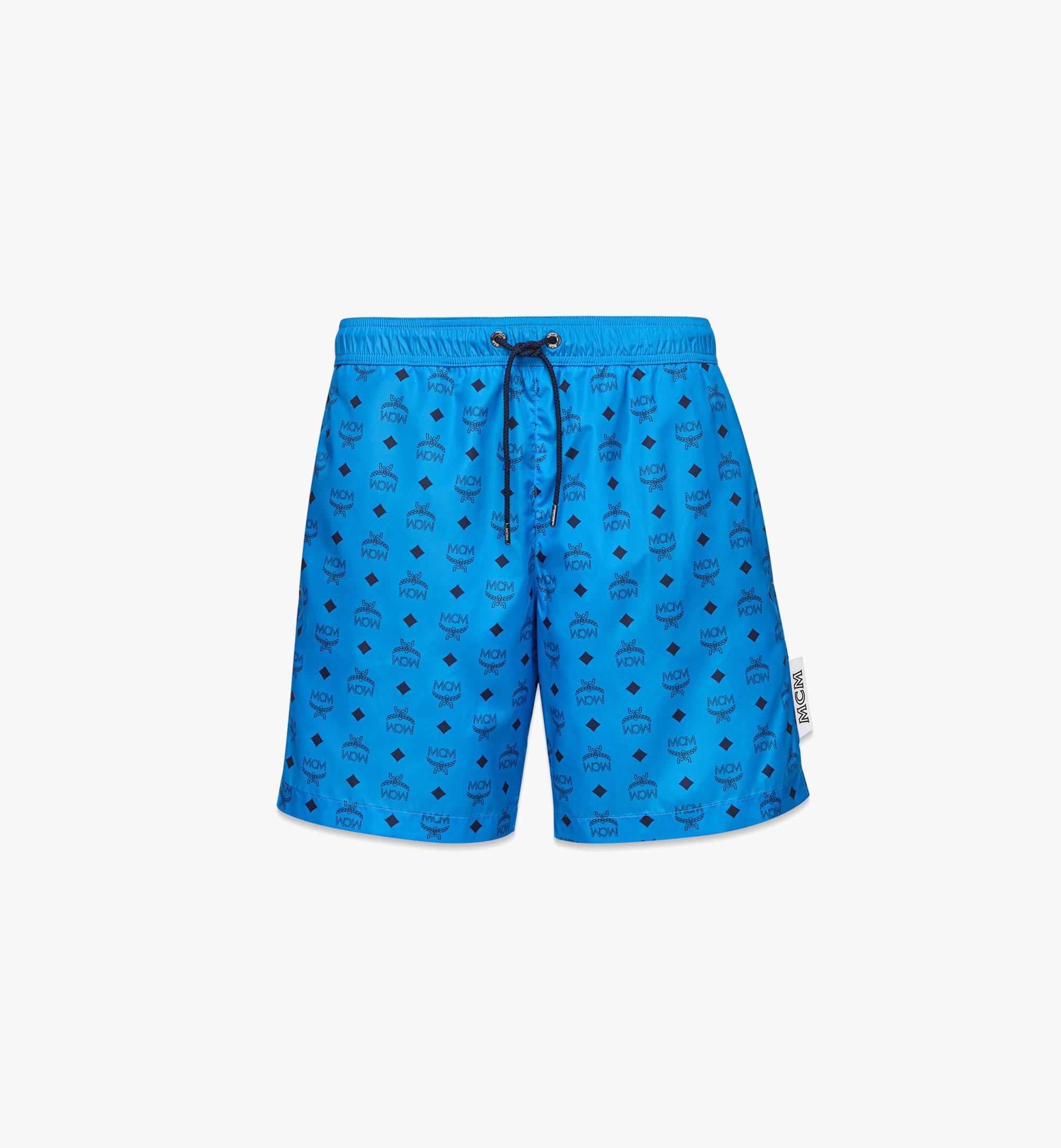 Medium MCM x PUMA Monogram Jacquard Shorts Black