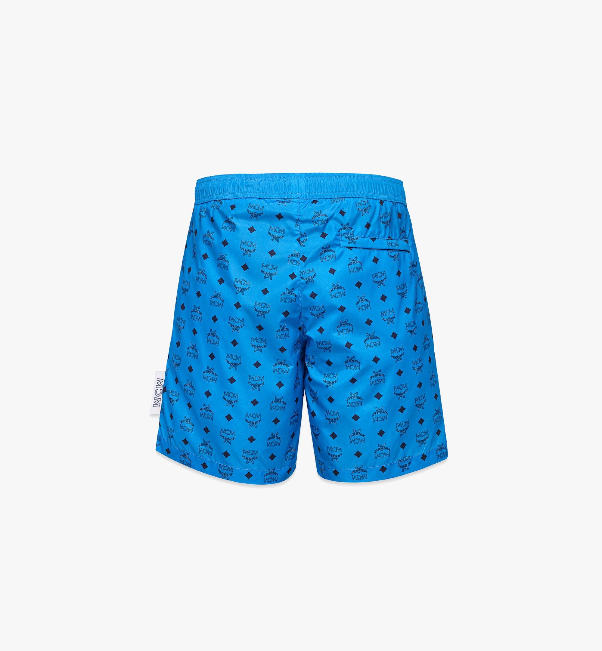 MCM Badehose mit Monogramm-Print Blue MHWDSMM01HO2XL Noch mehr sehen 1