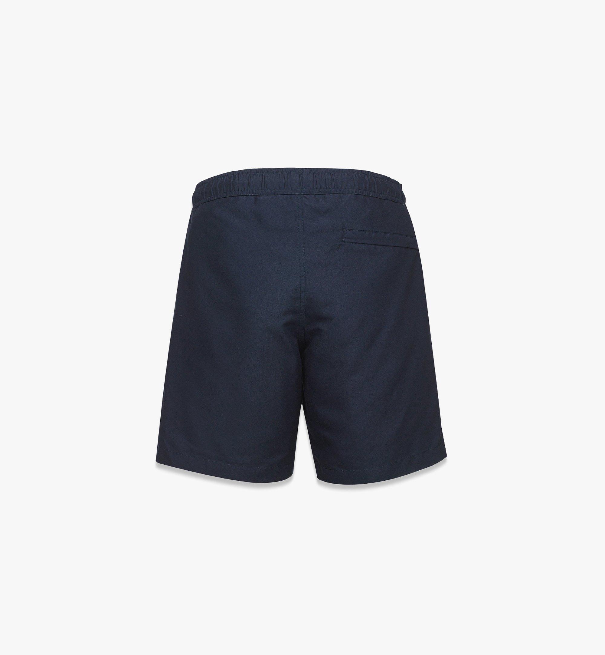 MCM Logo Swim Trunks Blue MHWFSMM02VC0XL ほかの角度から見る 1