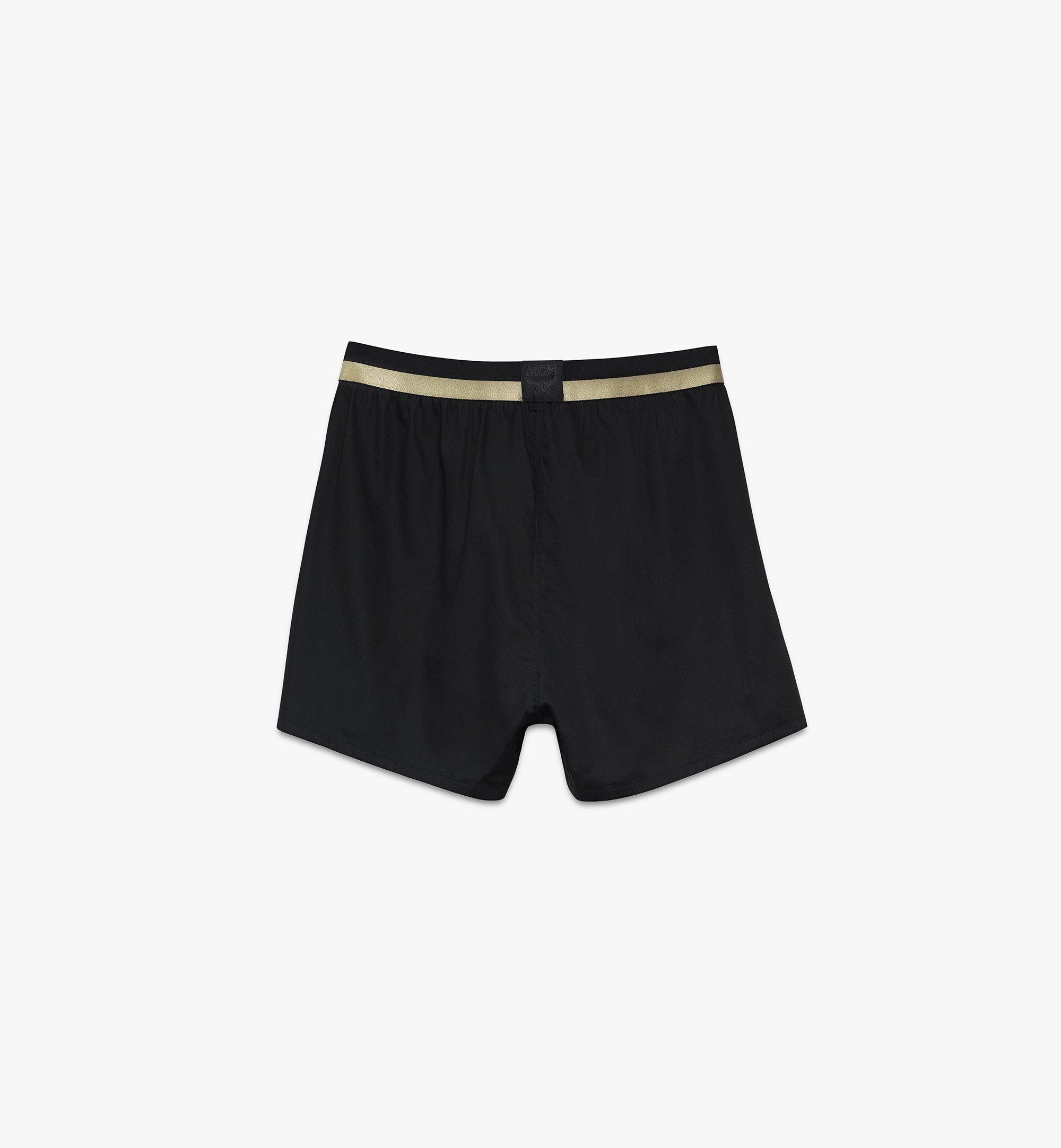 Download Large Men's 1976 Woven Boxer Shorts Black | MCM® US