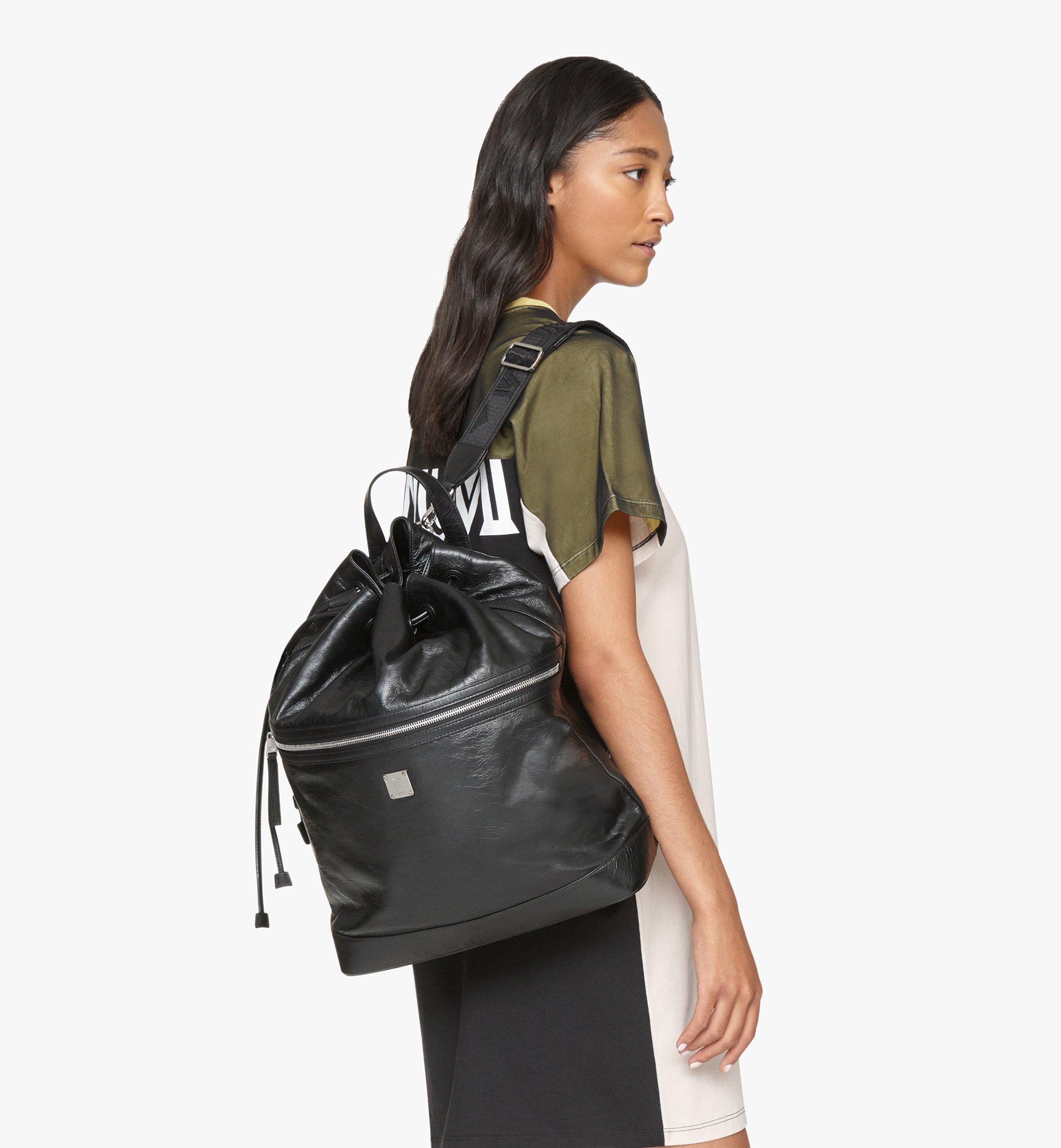 mcm drawstring backpack
