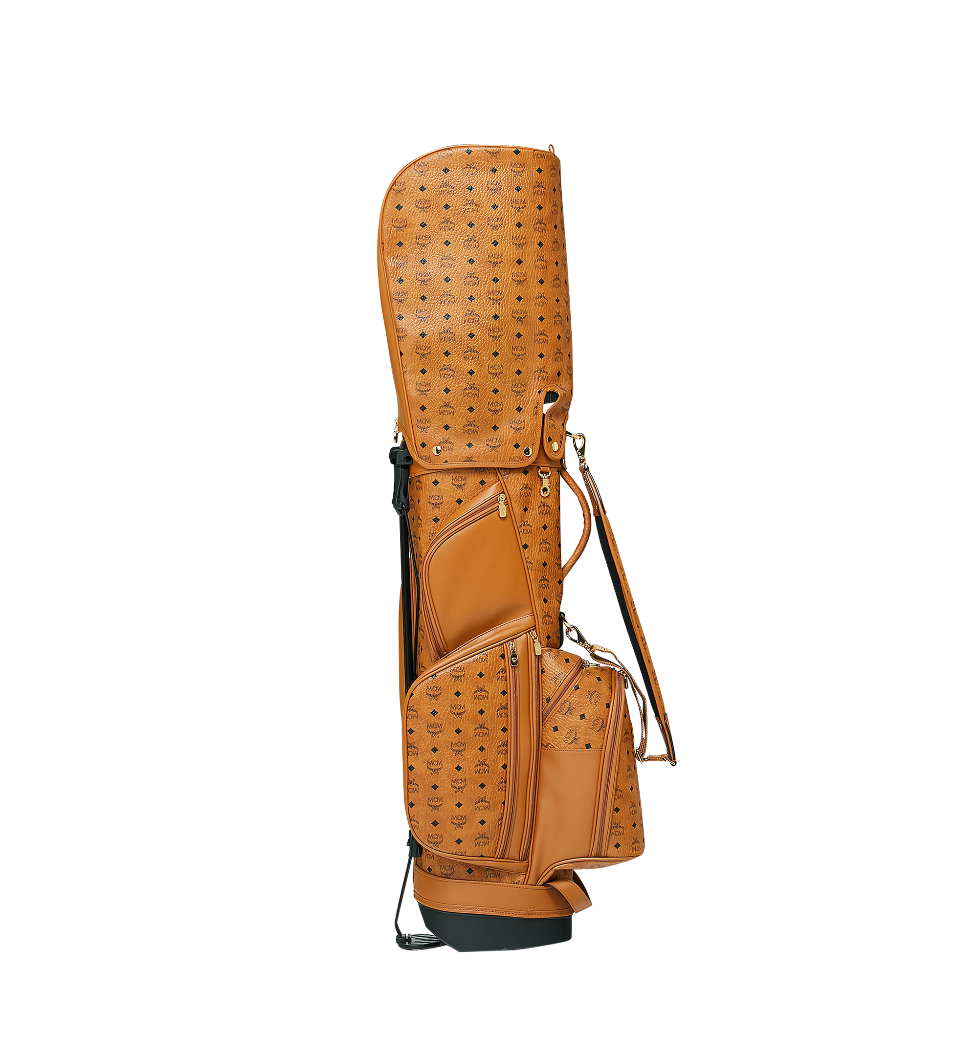 One Size Golf Bag in Visetos Cognac MCM ®US