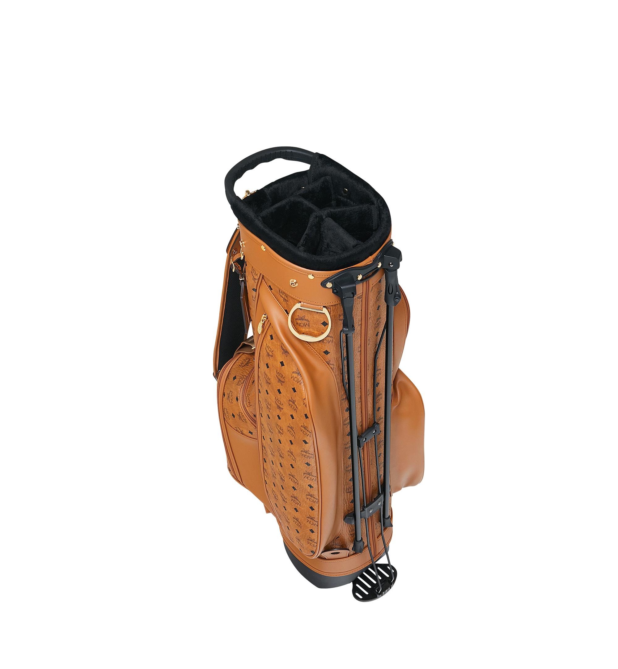 One Size Golf Bag in Visetos Cognac MCM ®US