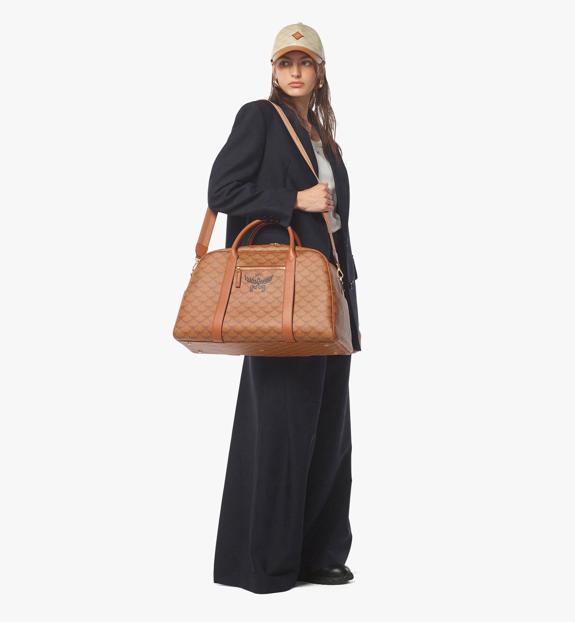 MCM Ottomar Sports Bag in Lauretos Cognac MMGEATT01CO001 Alternate View 6
