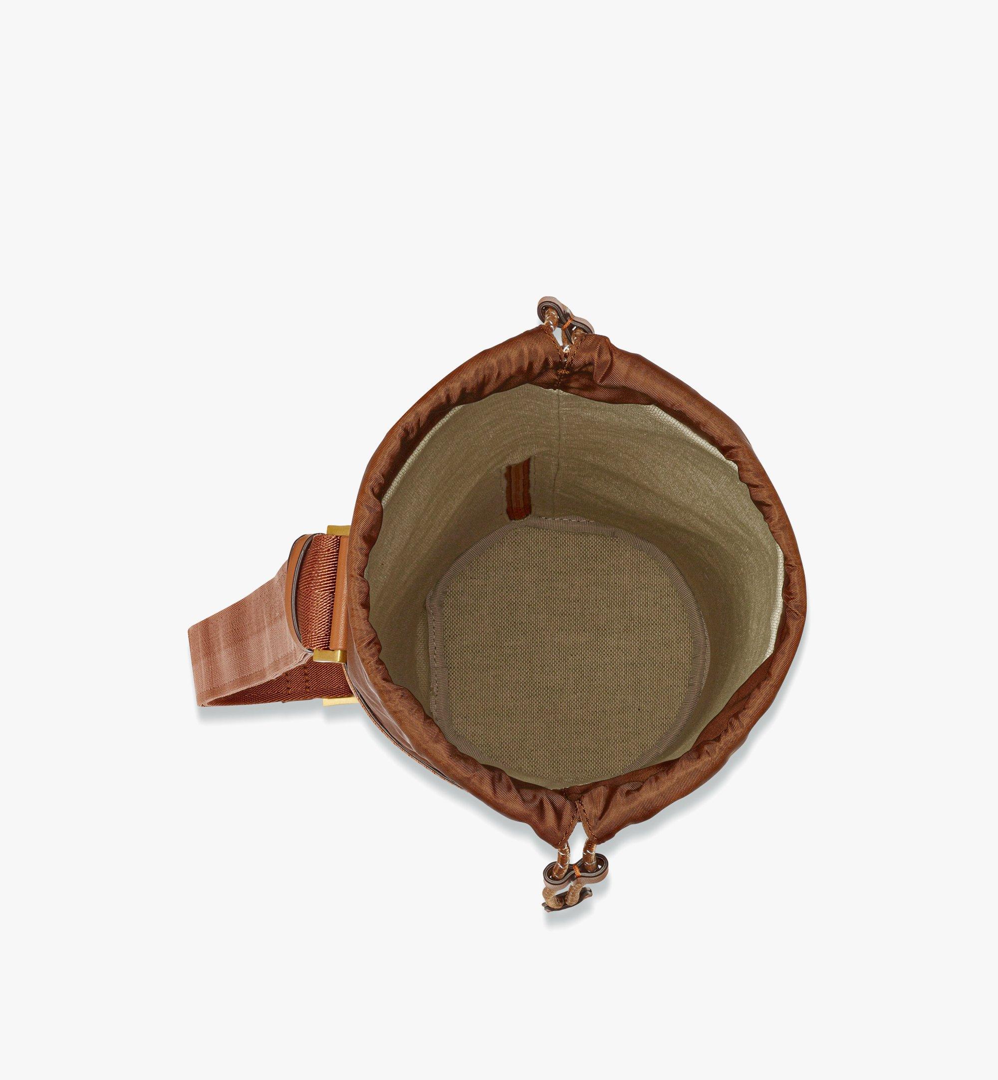 MCM Ottomar Yoga Mat Holder in Lauretos Cognac MMGEATT02CO001 Alternate View 2