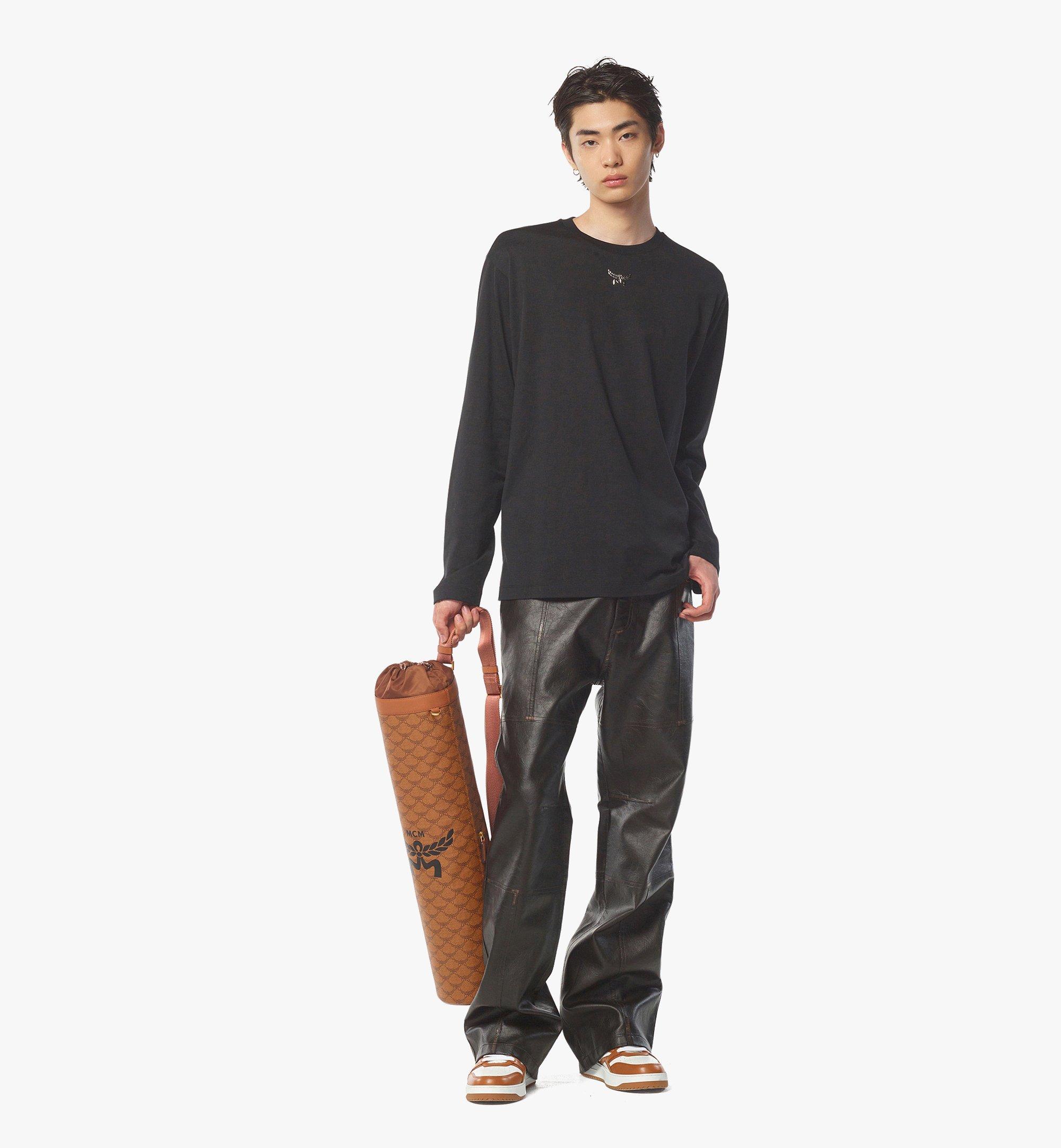 MCM Ottomar Yoga Mat Holder in Lauretos Cognac MMGEATT02CO001 Alternate View 5