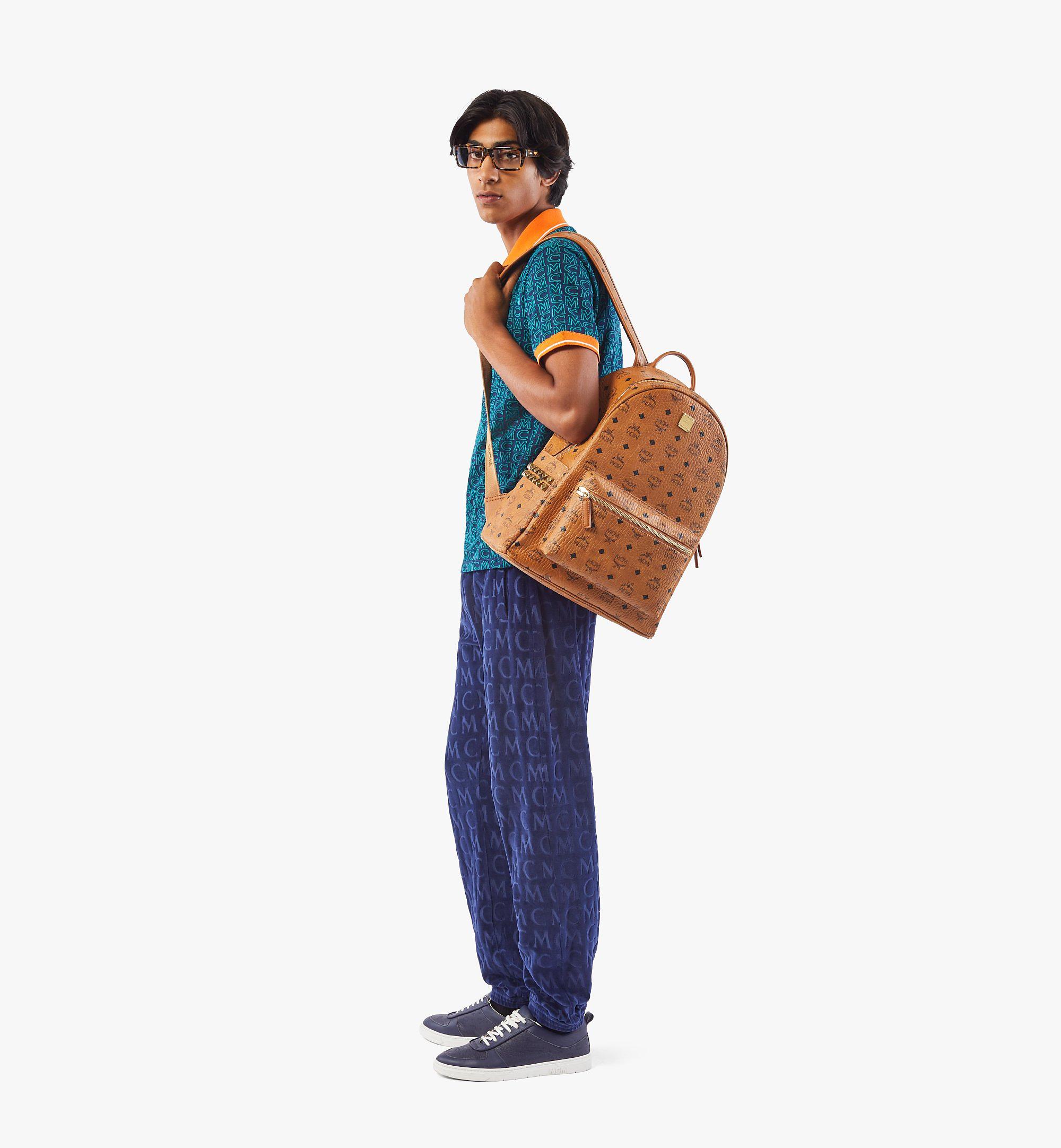 stark side studs backpack in visetos