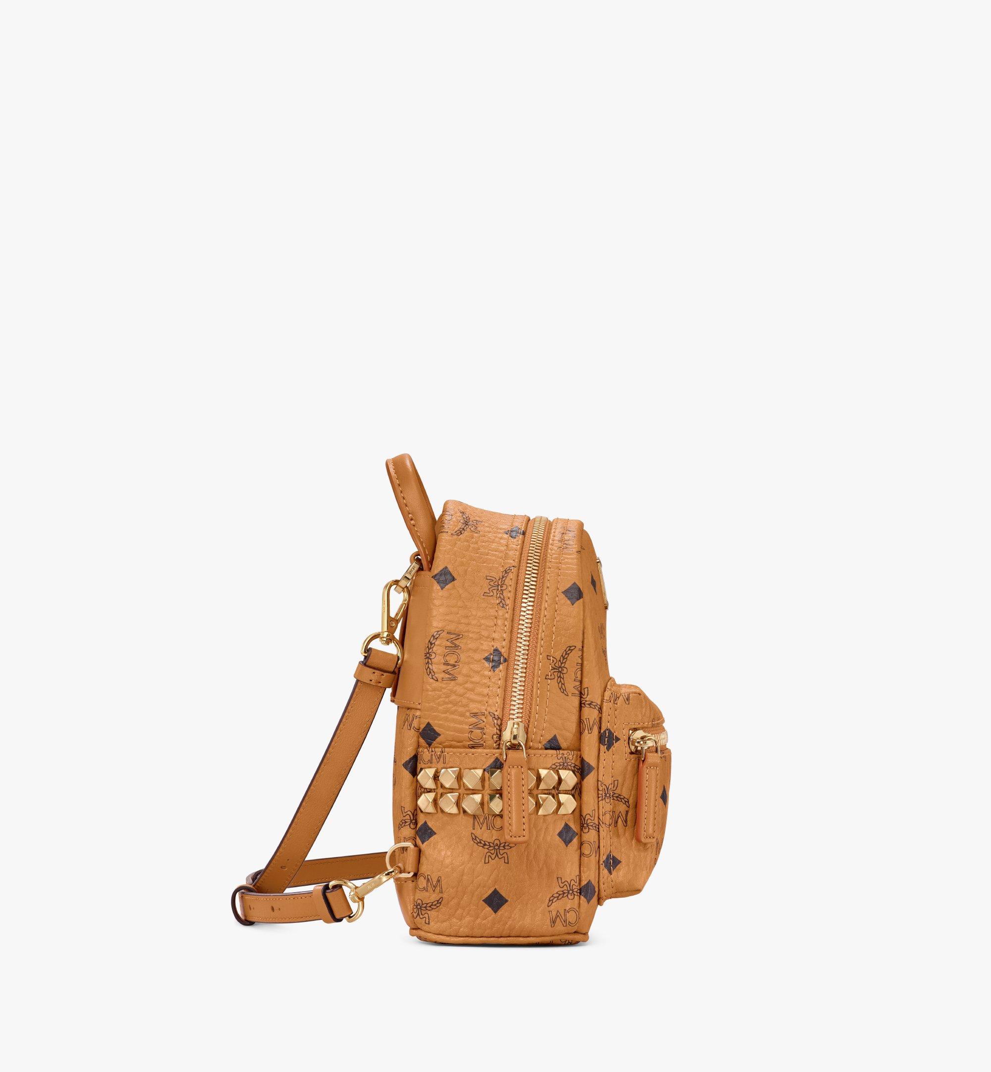 Mcm stark cheap extra mini backpack