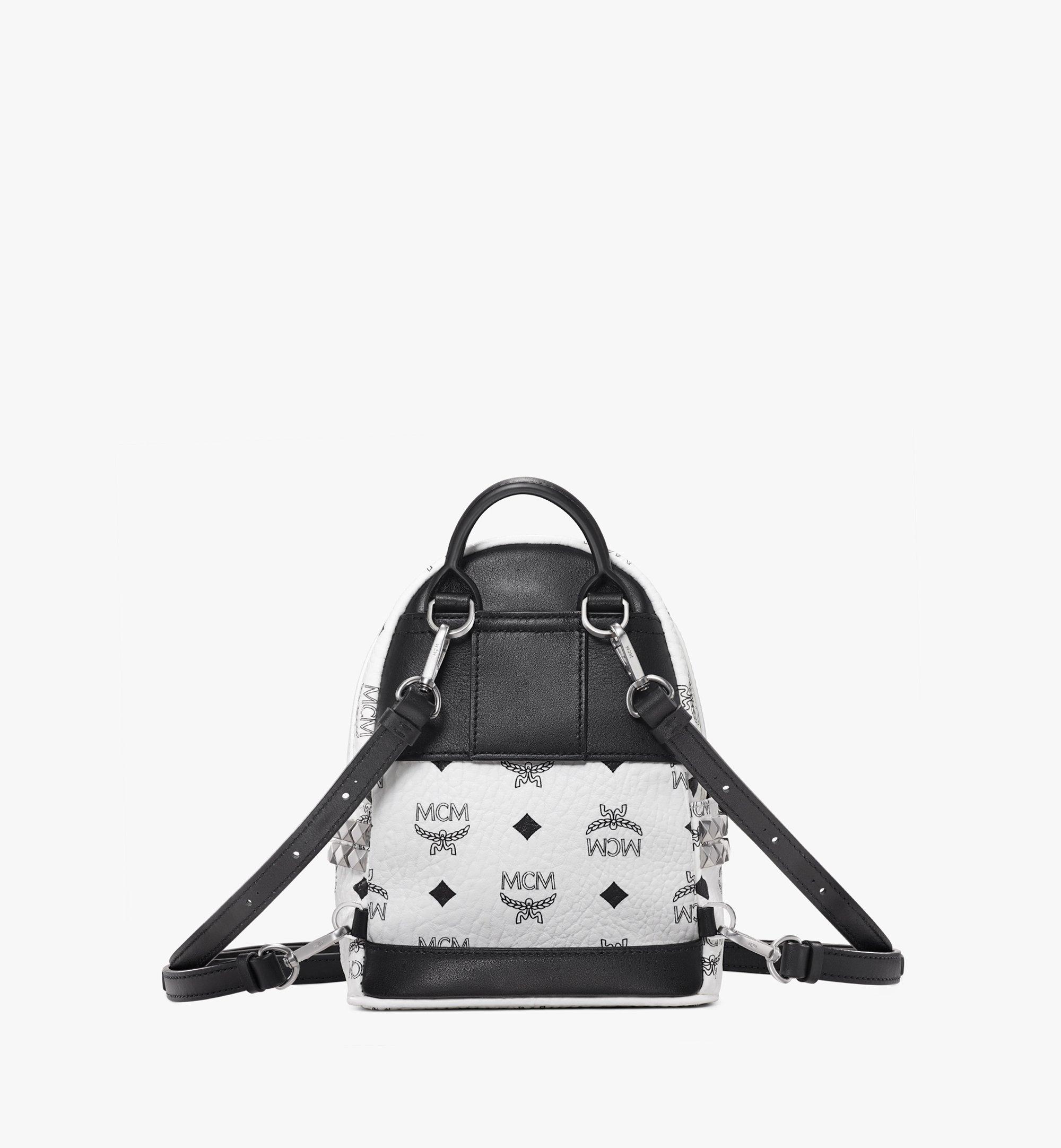 Mcm black and white best sale