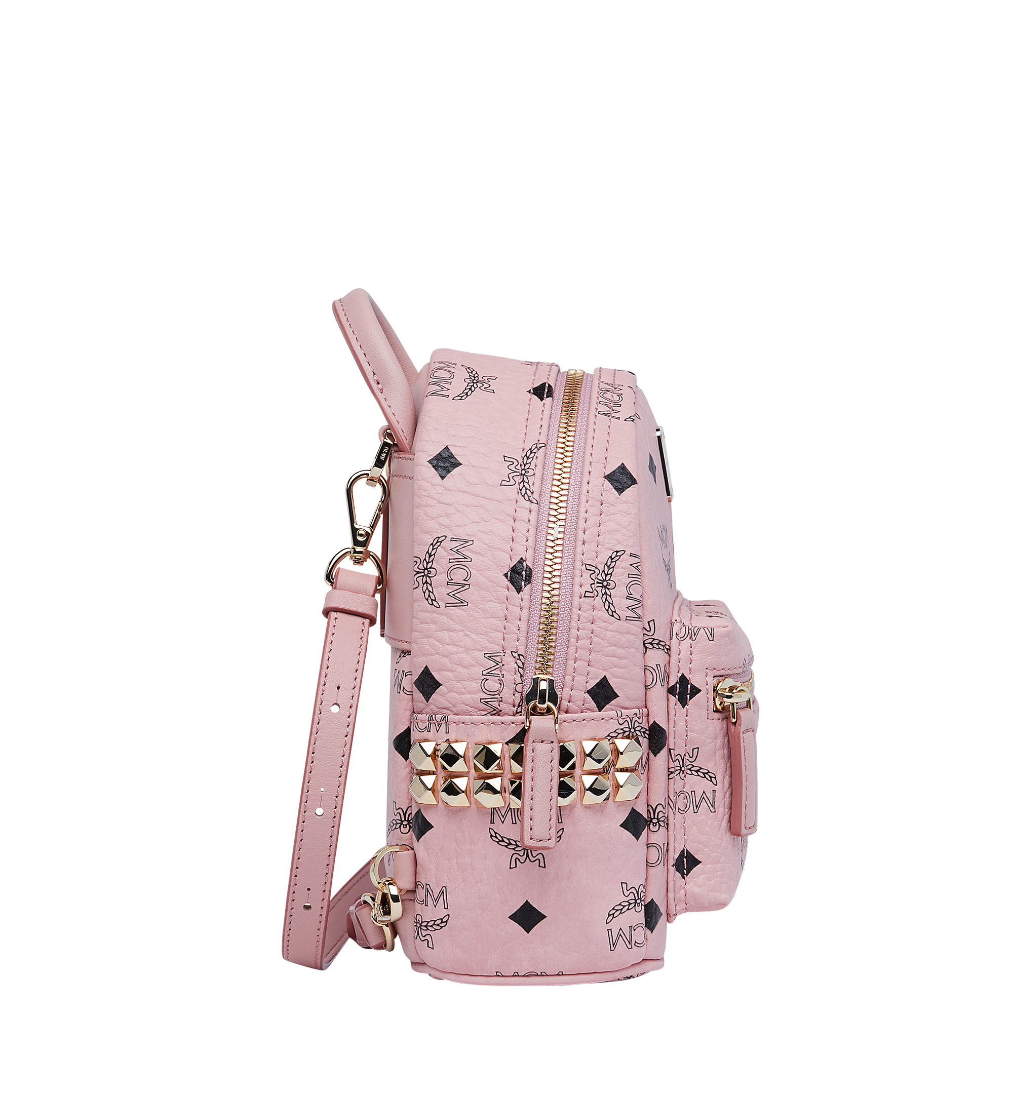 mcm backpack pink mini