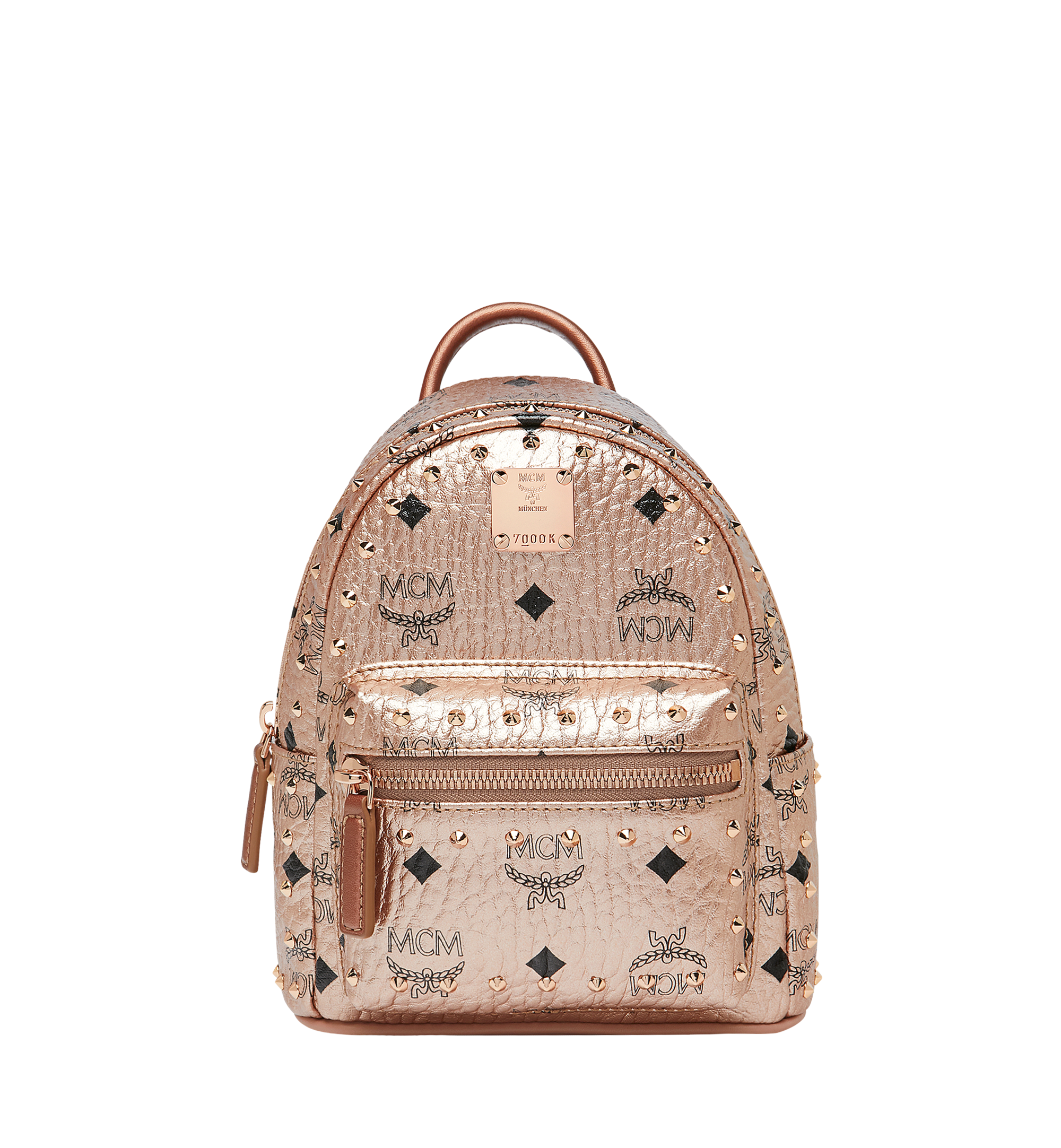 mcm rose gold bag