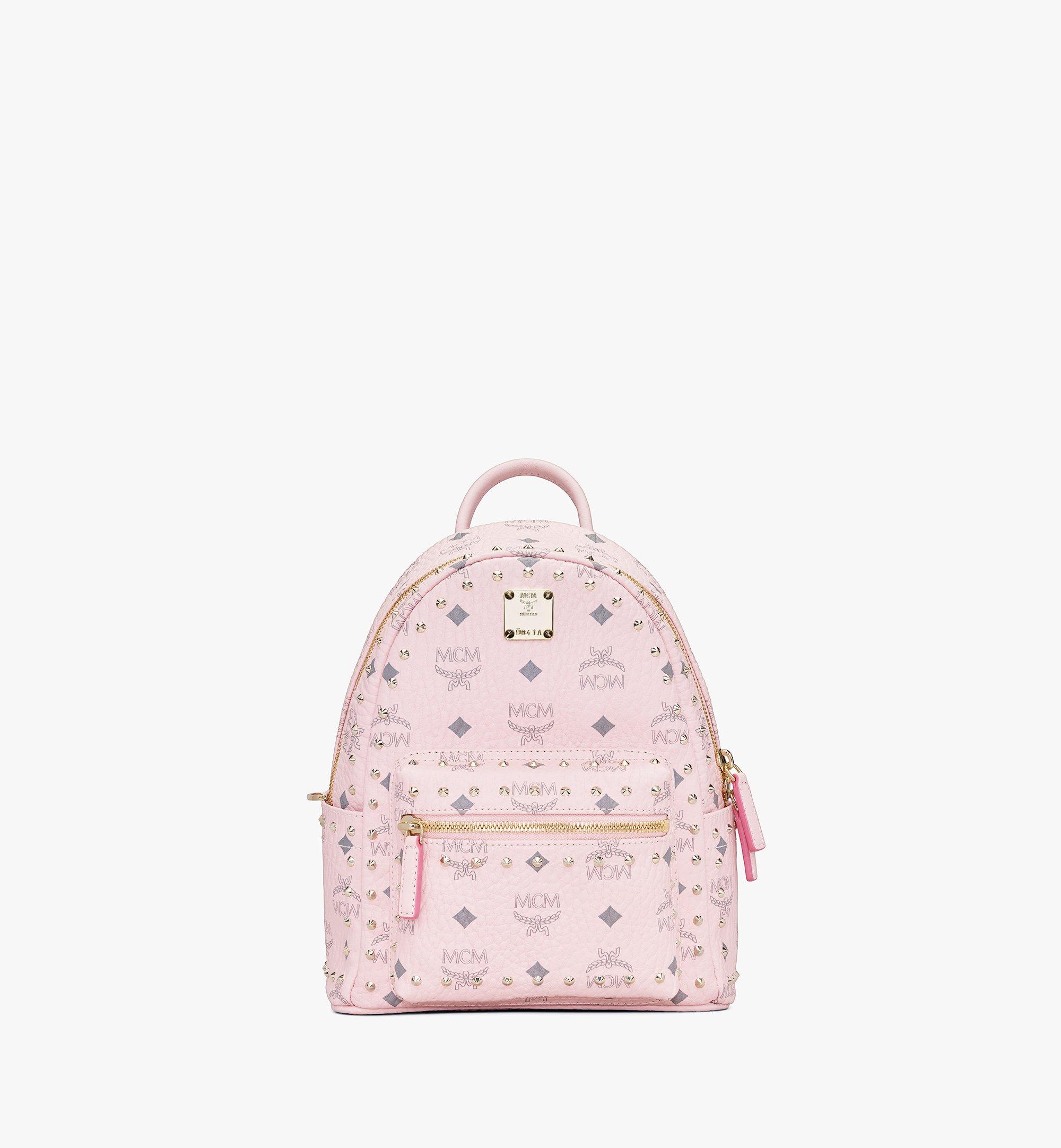 mcm backpack pink