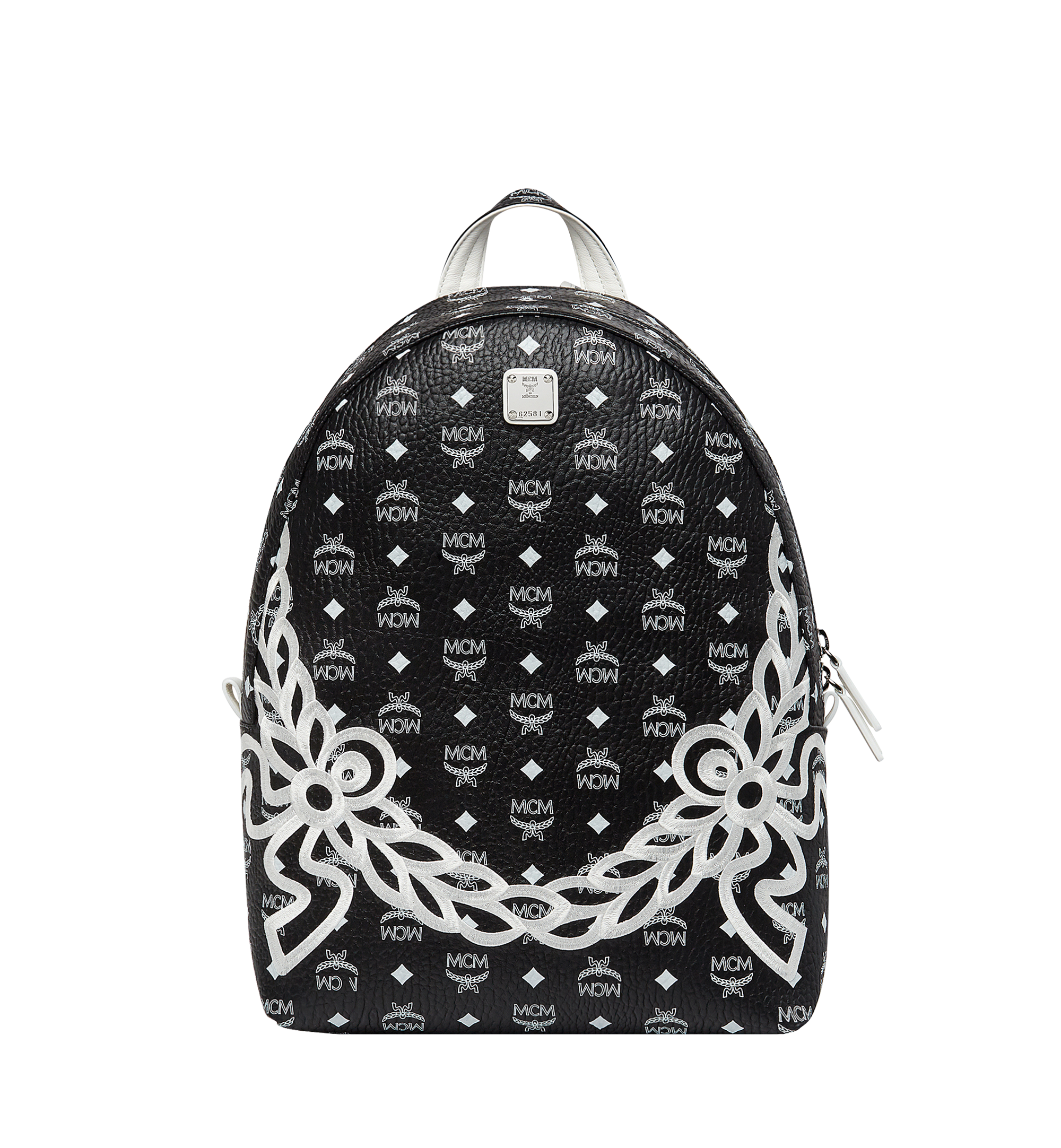 MCM Dietrich Laurel Backpack in Visetos Black MMK8SDI05BV001 Noch mehr sehen 1