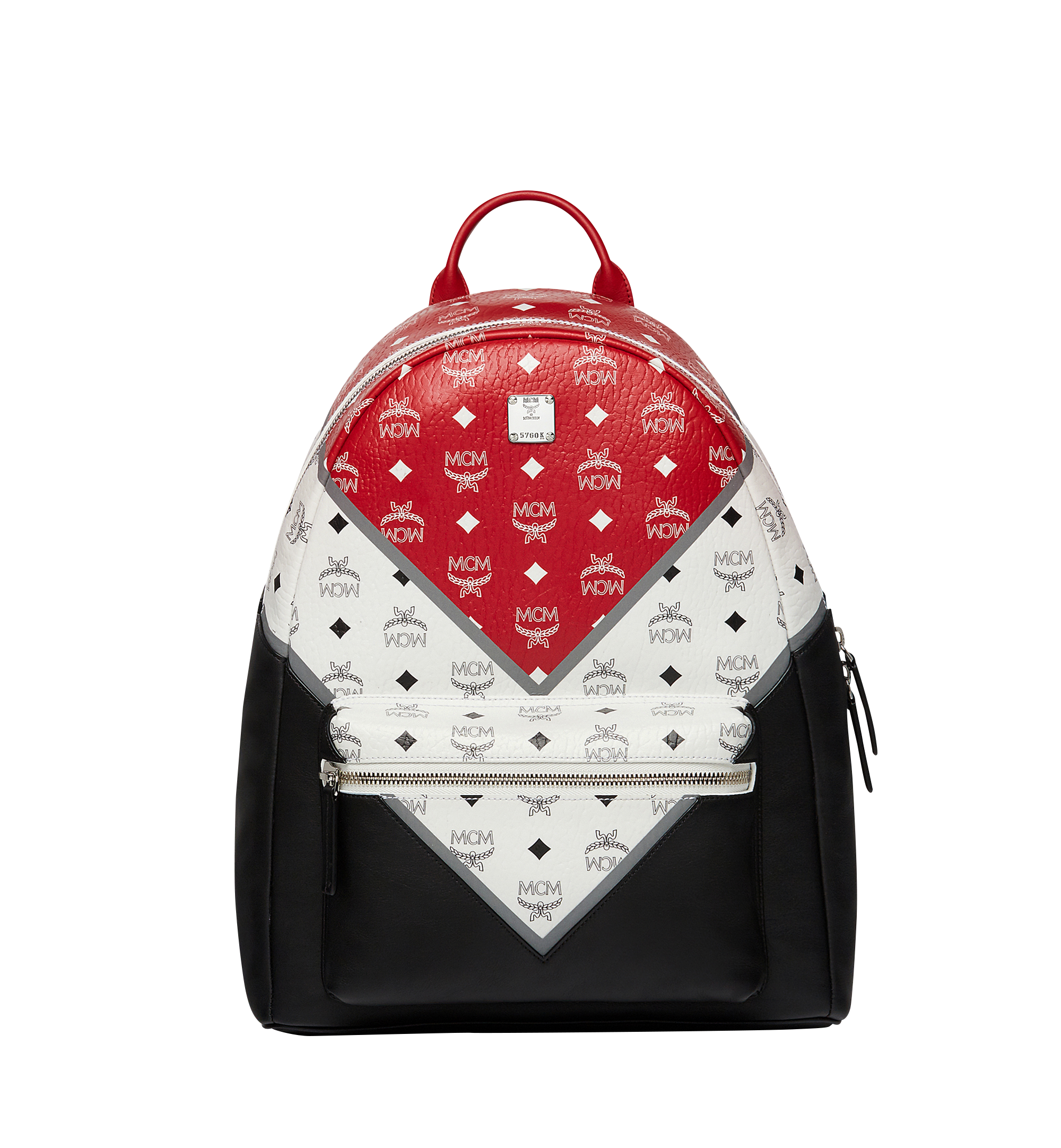 mcm chevron backpack