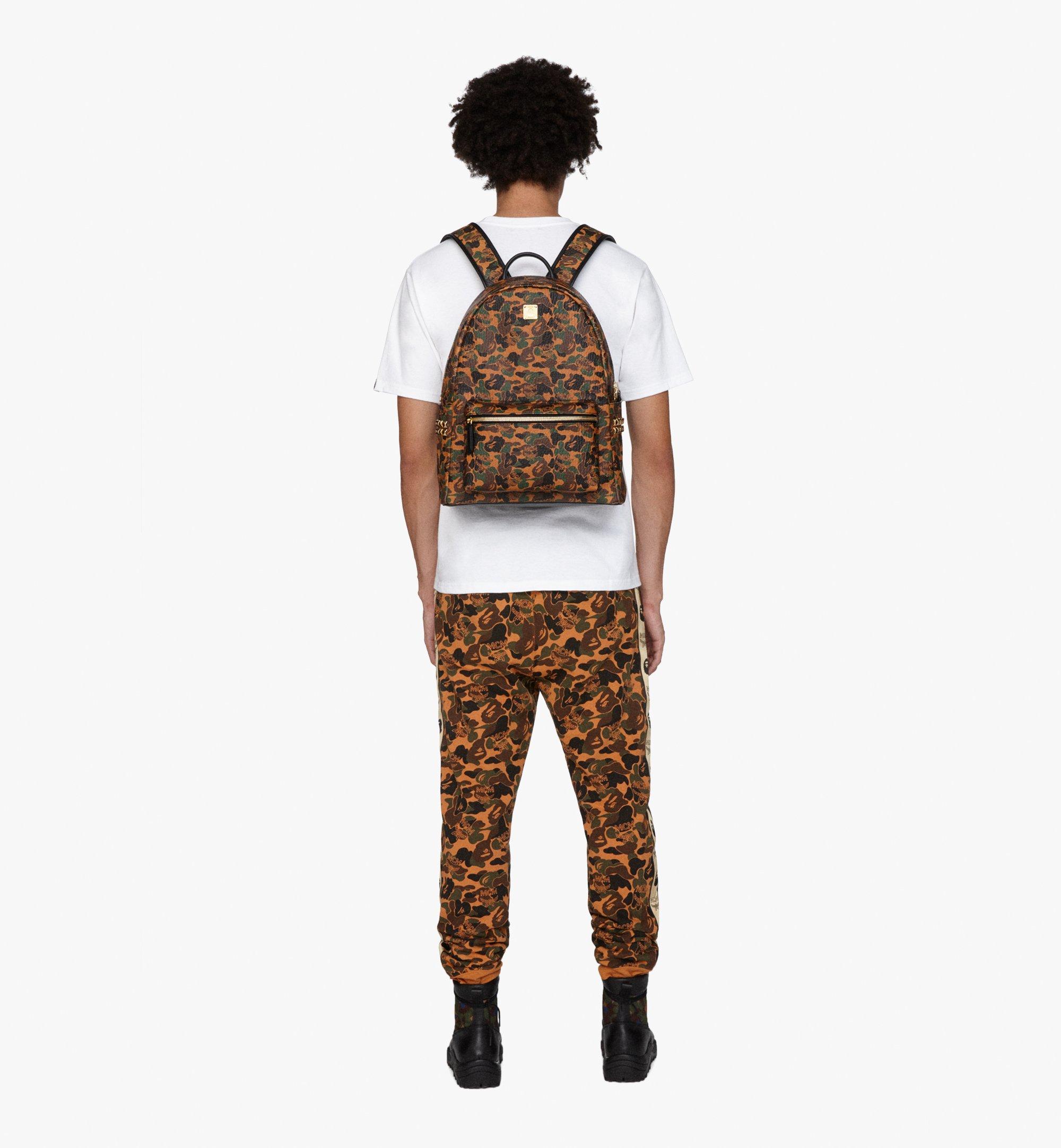 MCM X BAPE Limited Stark Visetos Camouflage Backpack NEW Deadstock w  Dustbag $2,750.00 - PicClick