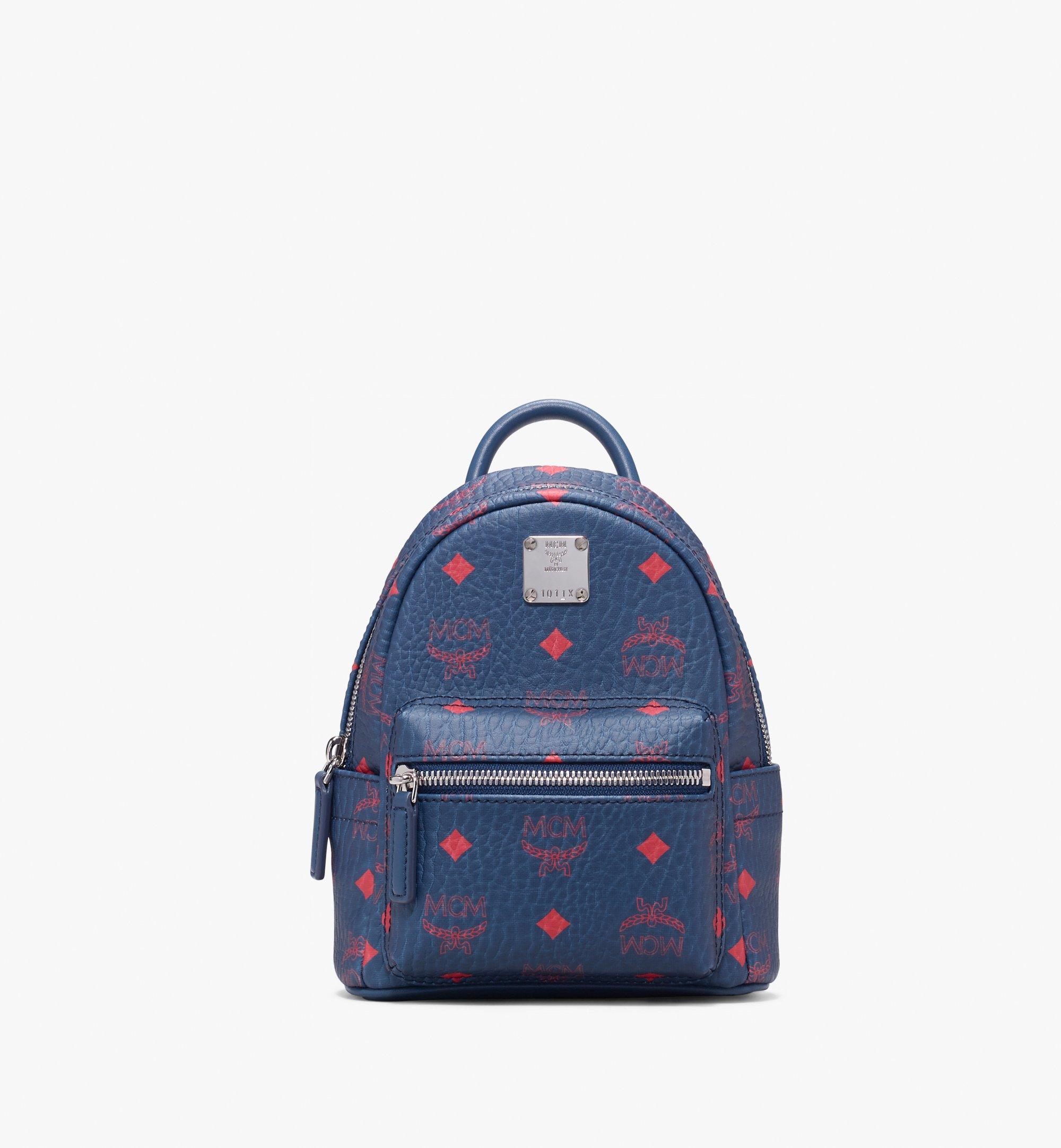 mcm backpack baby blue