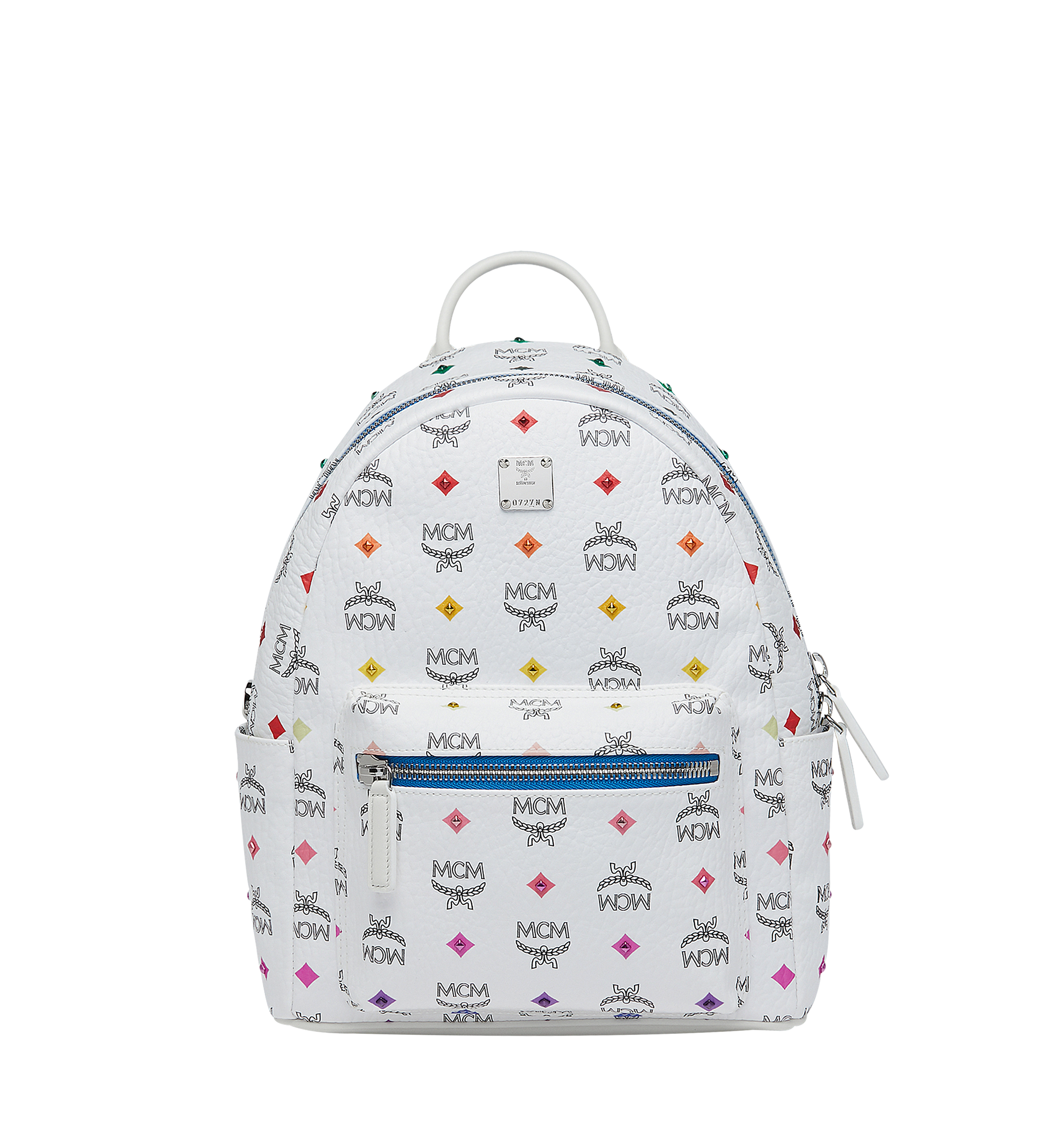 Mcm diamond visetos outlet backpack