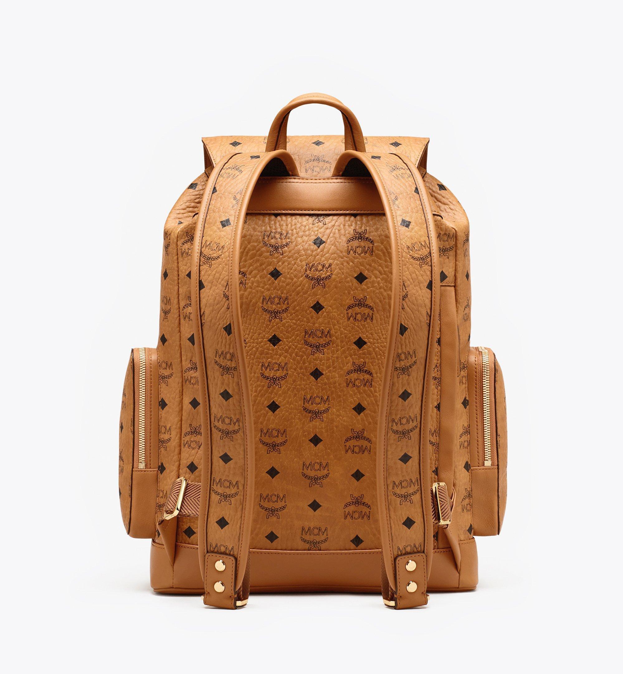 MCM, Bags, Mcm Cognac Signature Bag