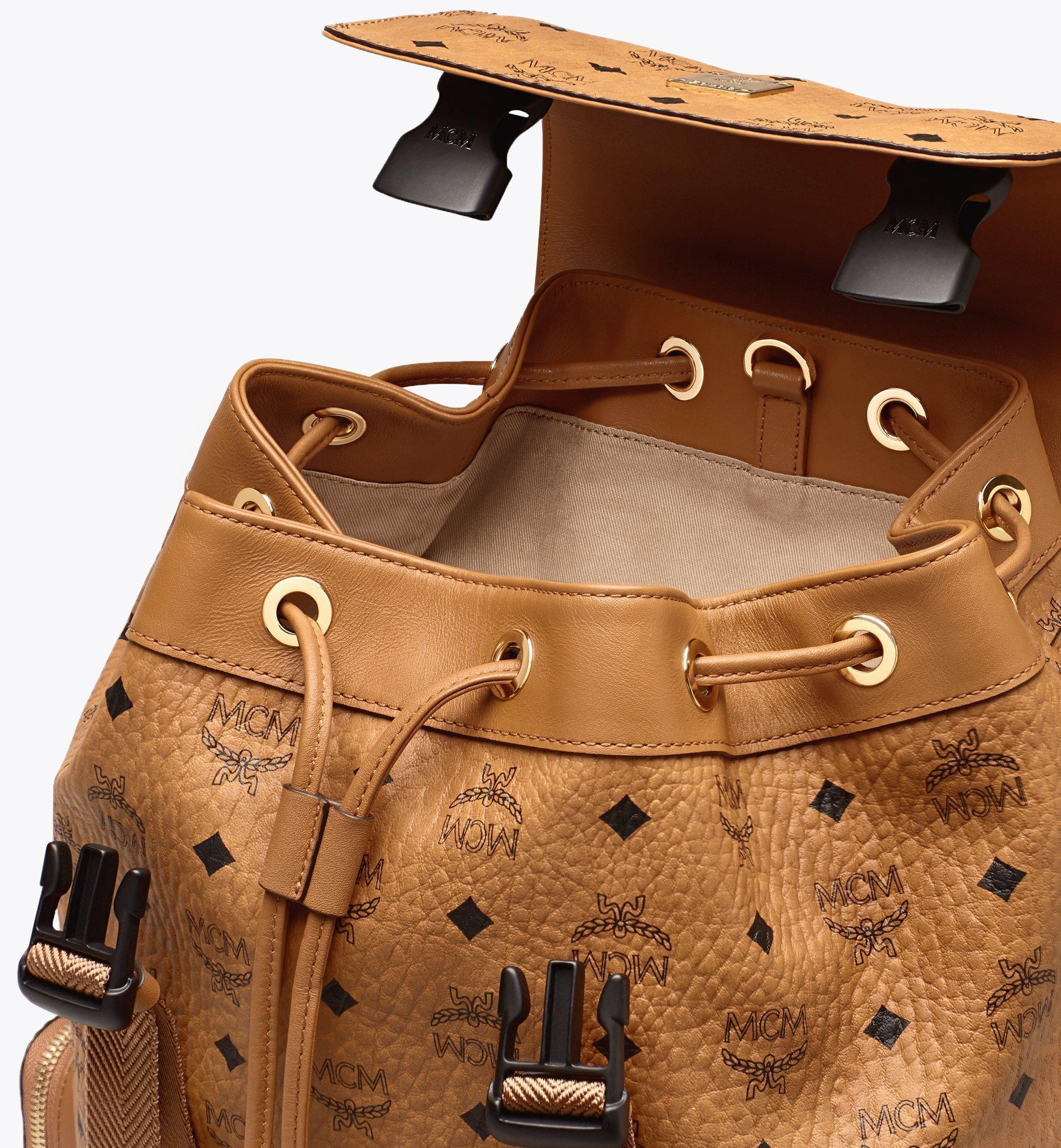 The Iconic MCM Cognac Backpack Gets a Bootleg Makeover