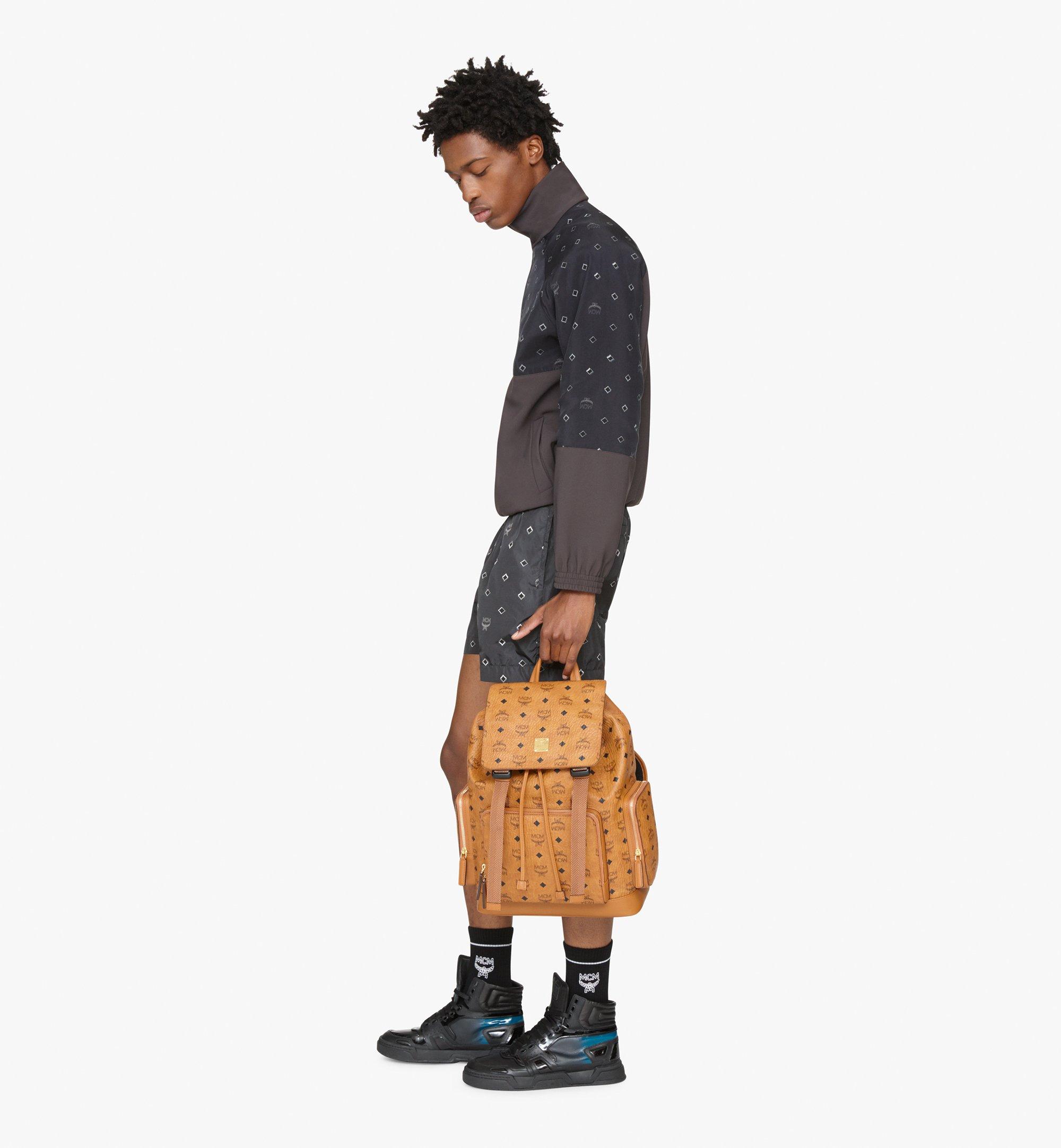 MCM, Bags, Mcm Cognac Signature Bag