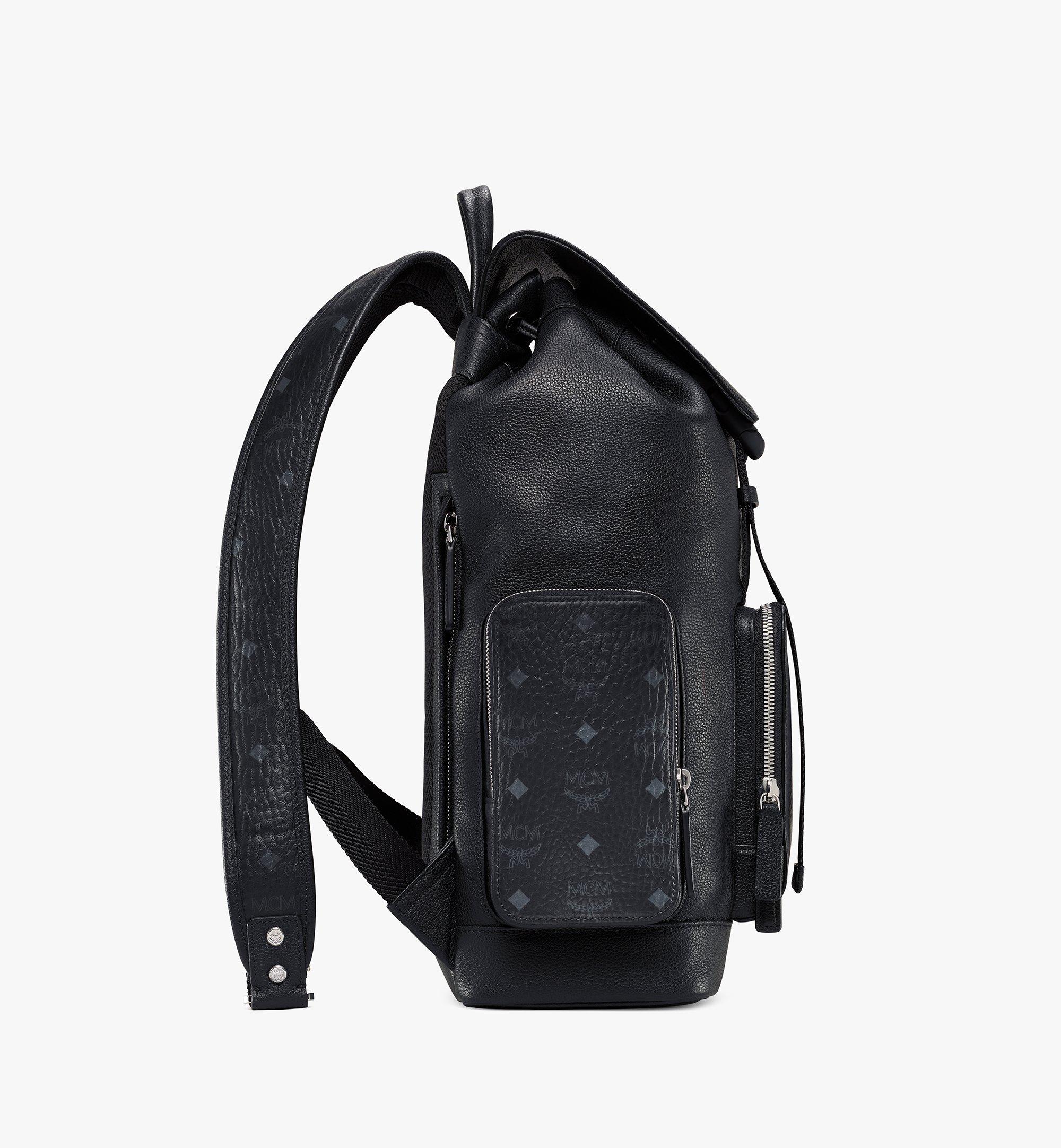 Cloth backpack MCM Black in Cloth - 16483624