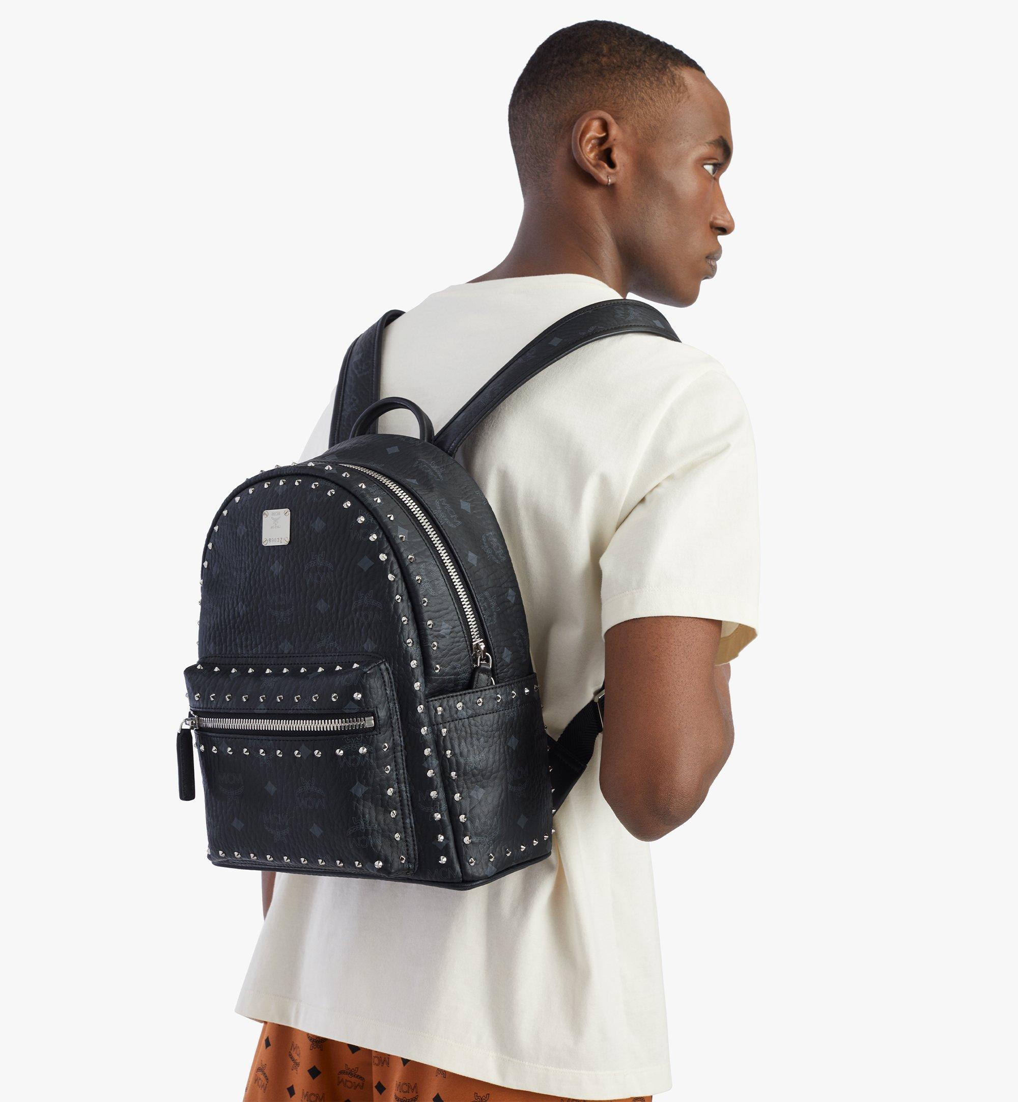 Mcm mini studded on sale backpack