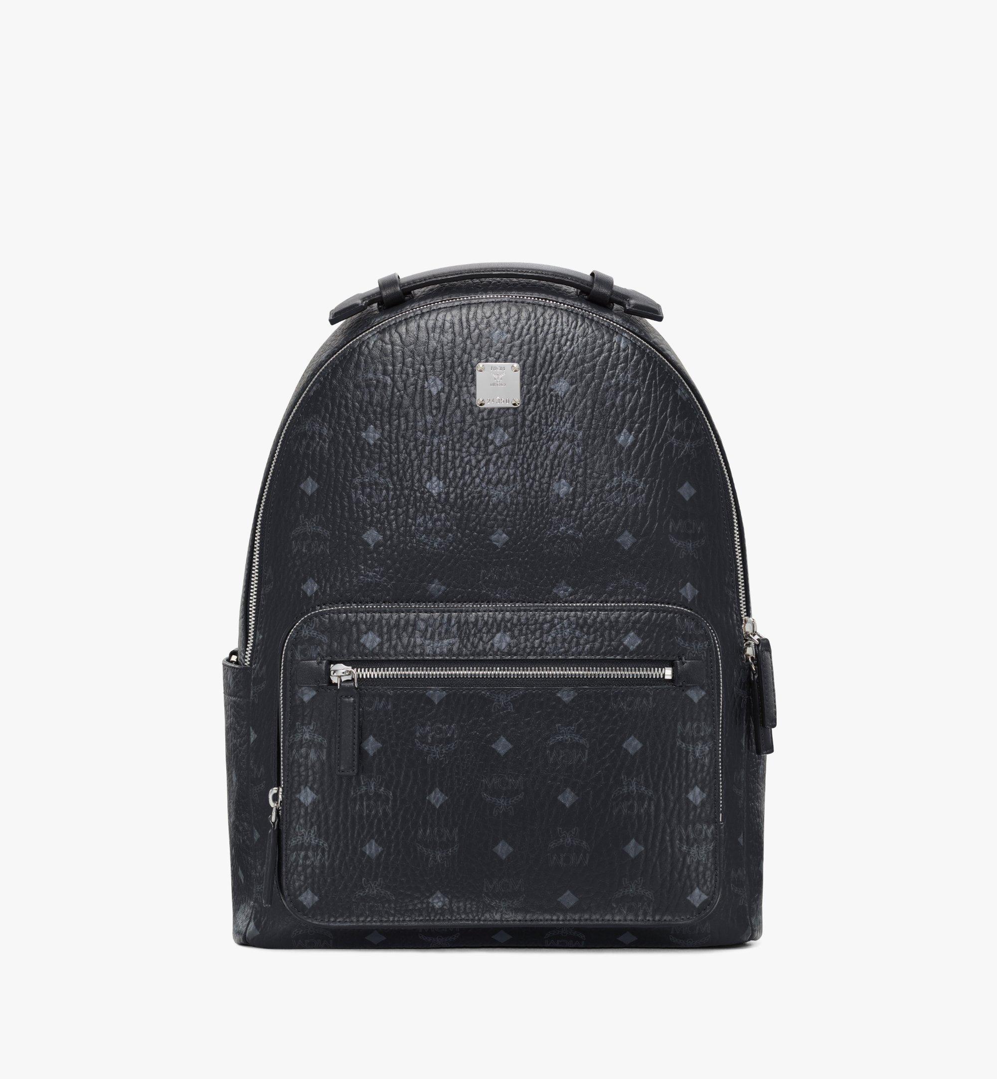 MCM Red Dual Stark Visetos Backpack $980