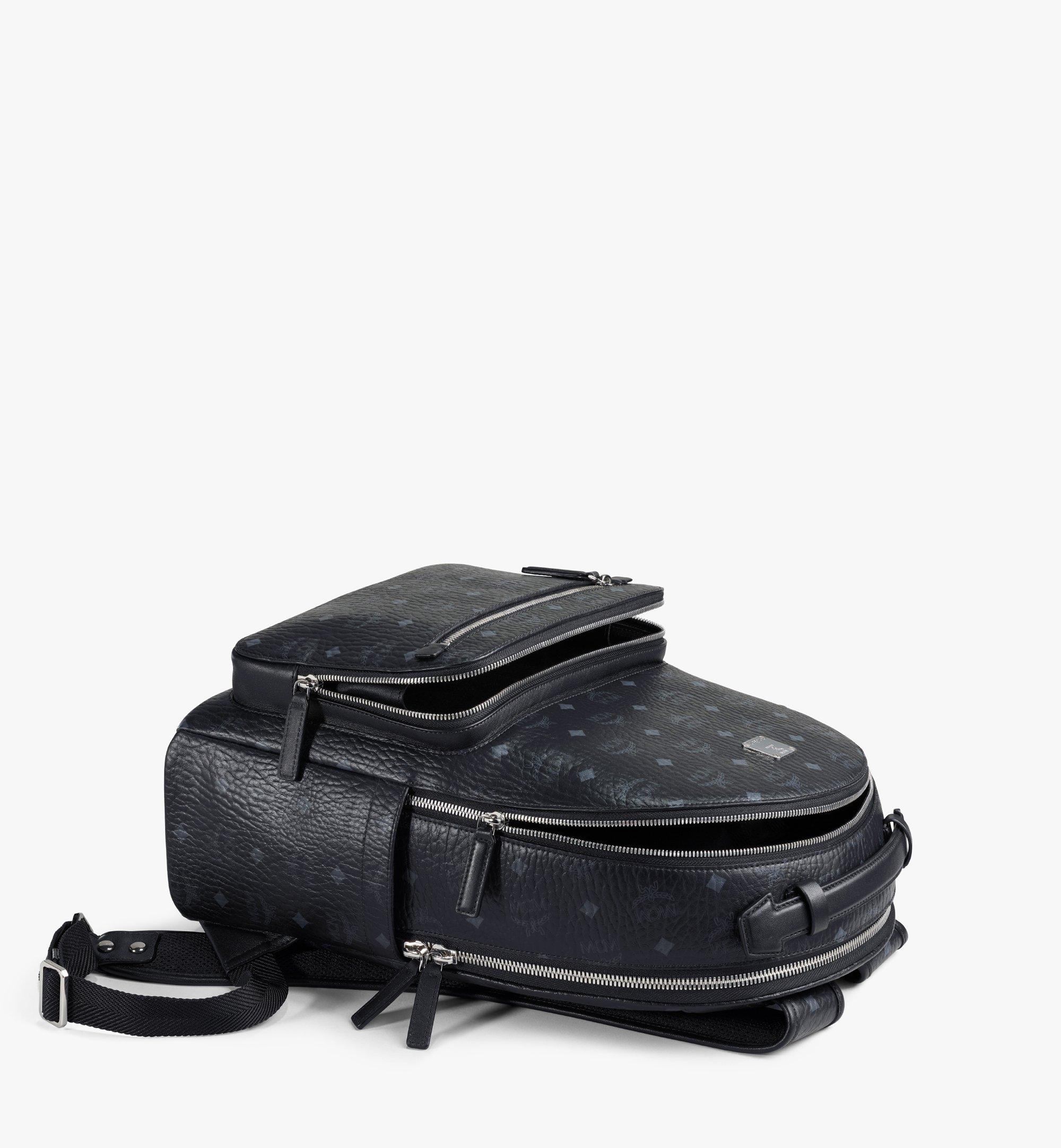 Small Stark Backpack in Visetos Black