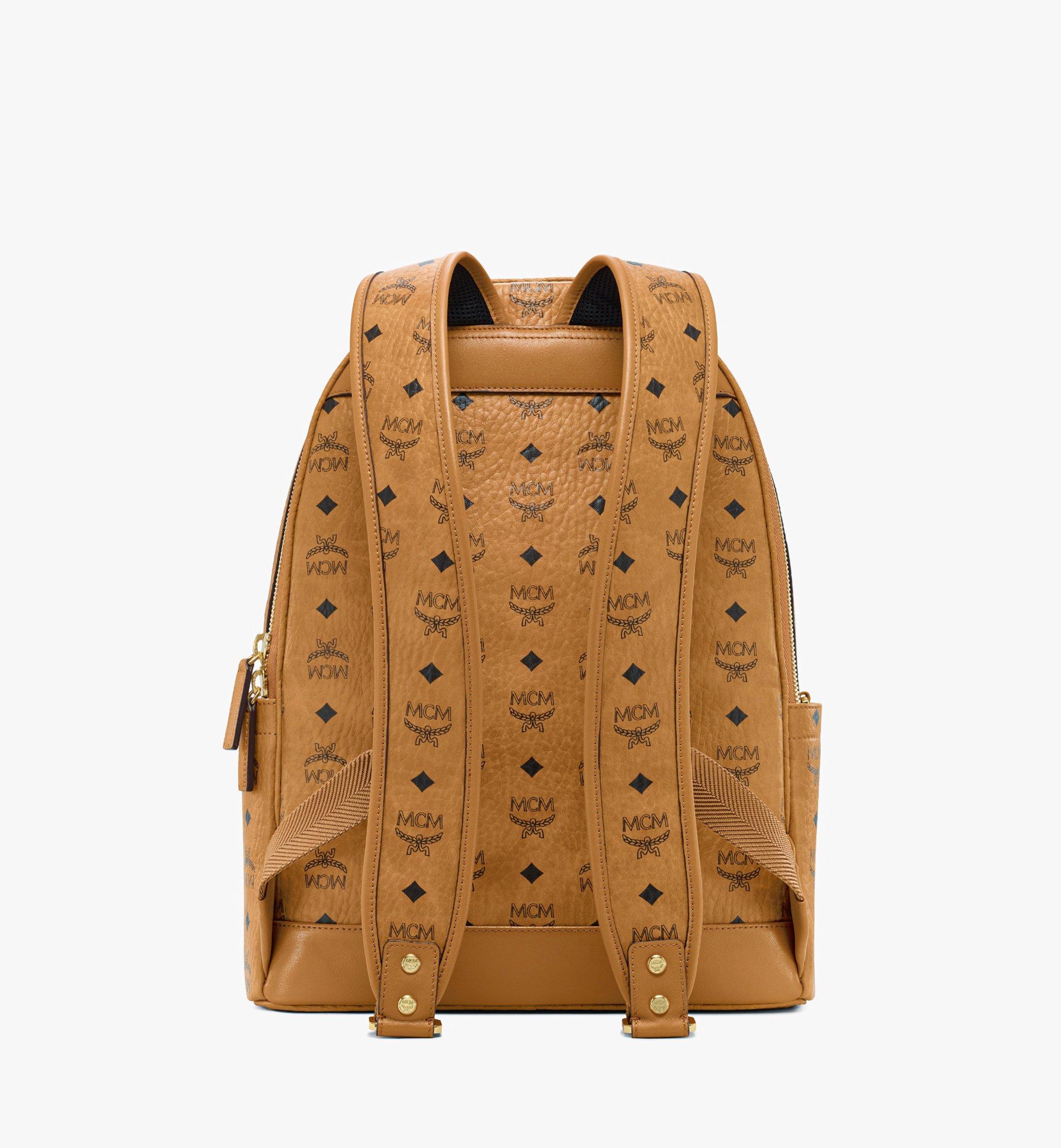 Medium Stark Backpack in Visetos Cognac