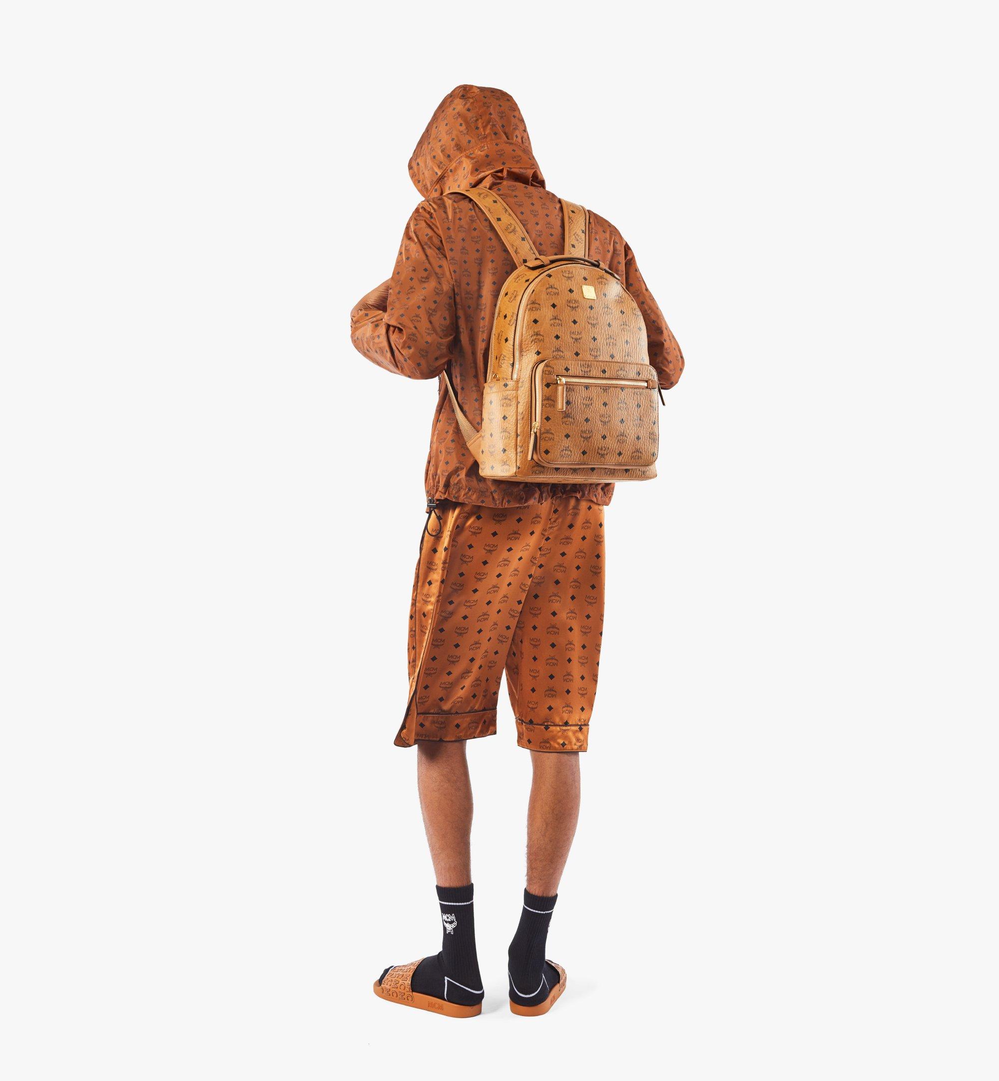 Medium Stark Backpack in Visetos Cognac