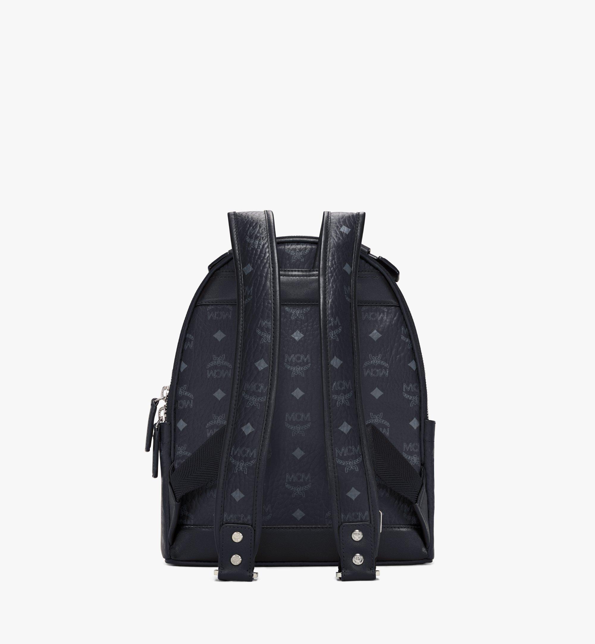MCM Stark Backpack in Visetos Black MMKAAVE08BK001 ほかの角度から見る 3