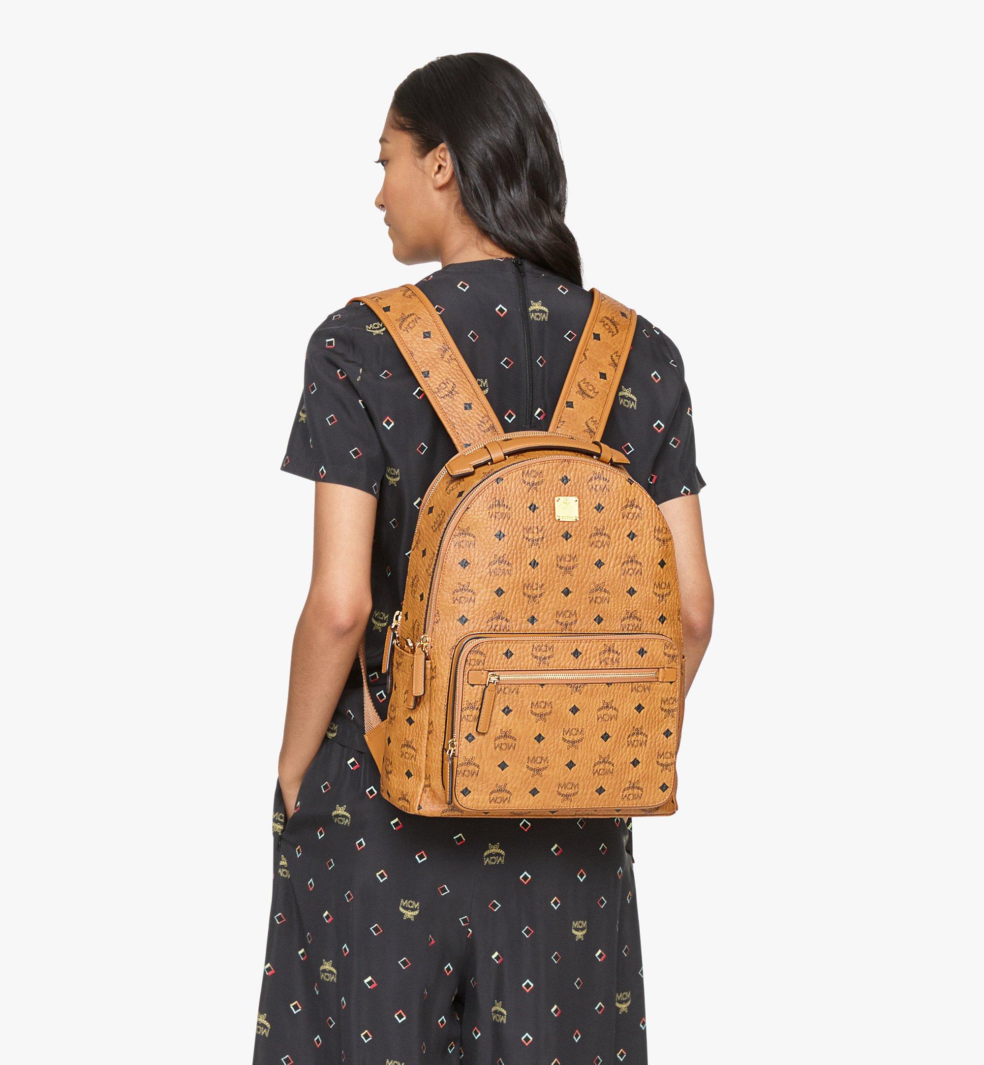 MCM, Bags, Mcm Black Backpack Large