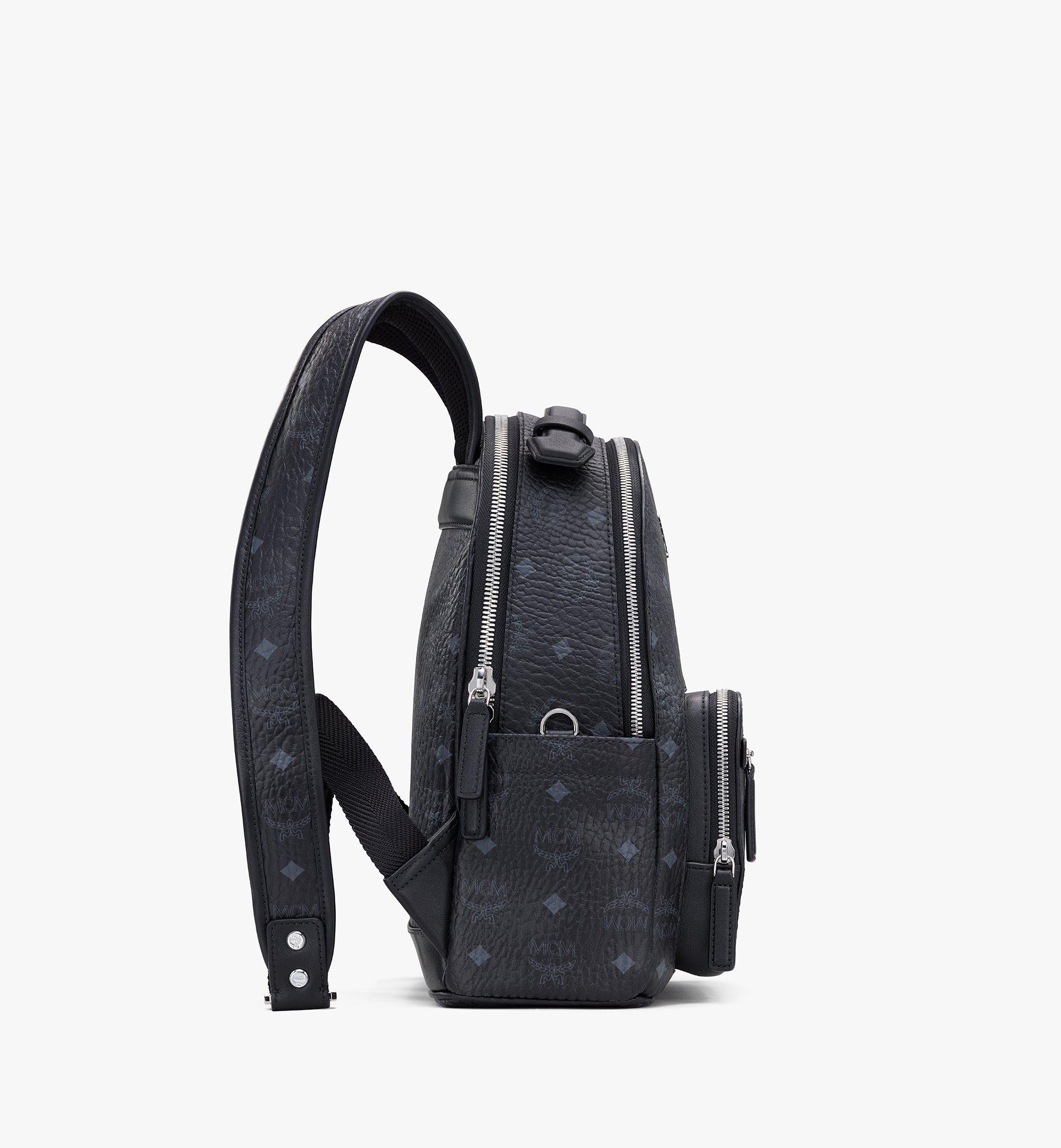 Small Stark Backpack in Visetos Black | MCM ®US