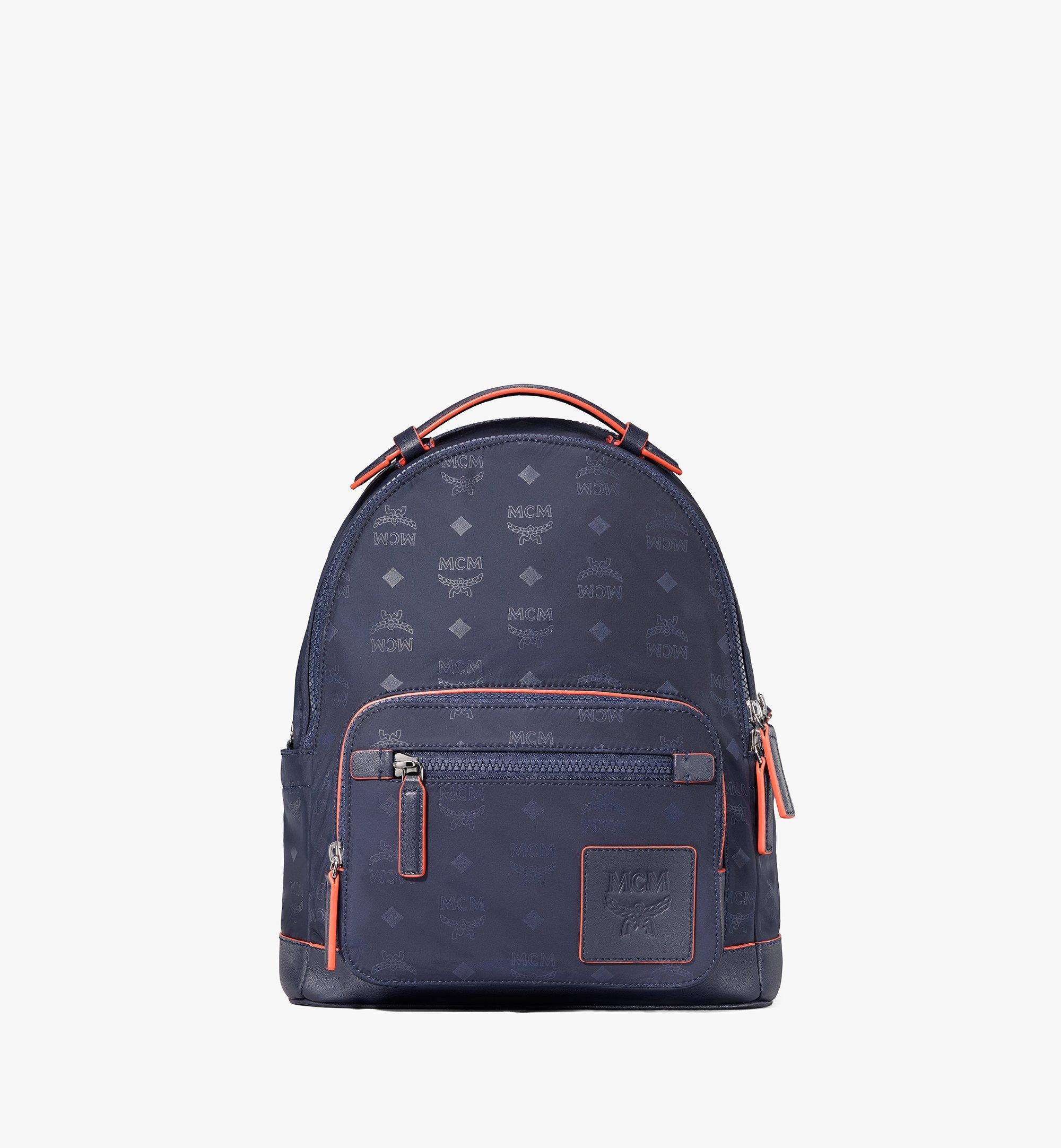 mcm nylon backpack