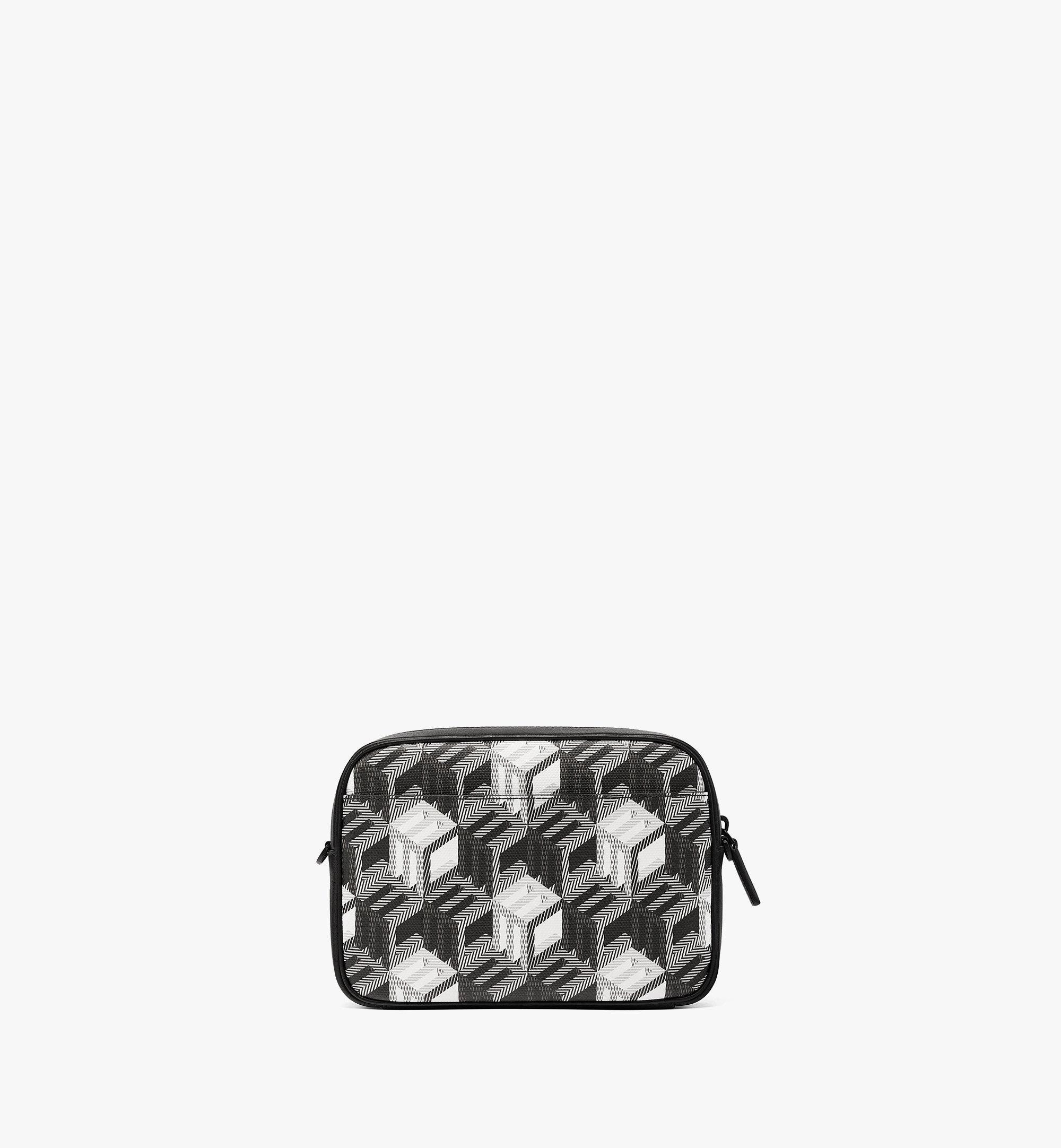 MCM Klassik Crossbody-Tasche in Canvas mit Cubic-Monogramm Black MMKBACK09BW001 Noch mehr sehen 3