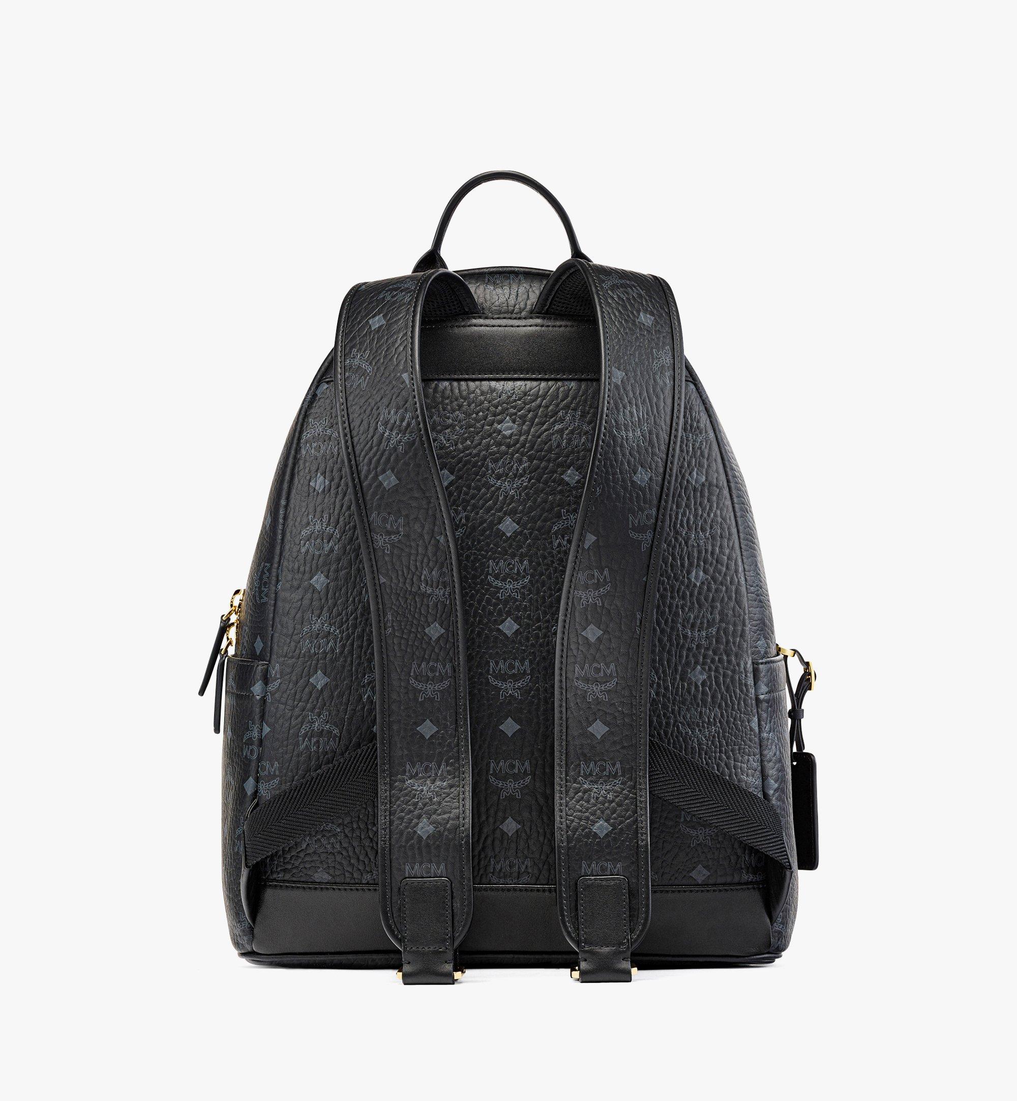 Medium Retro Dual Stark Backpack in Visetos Black