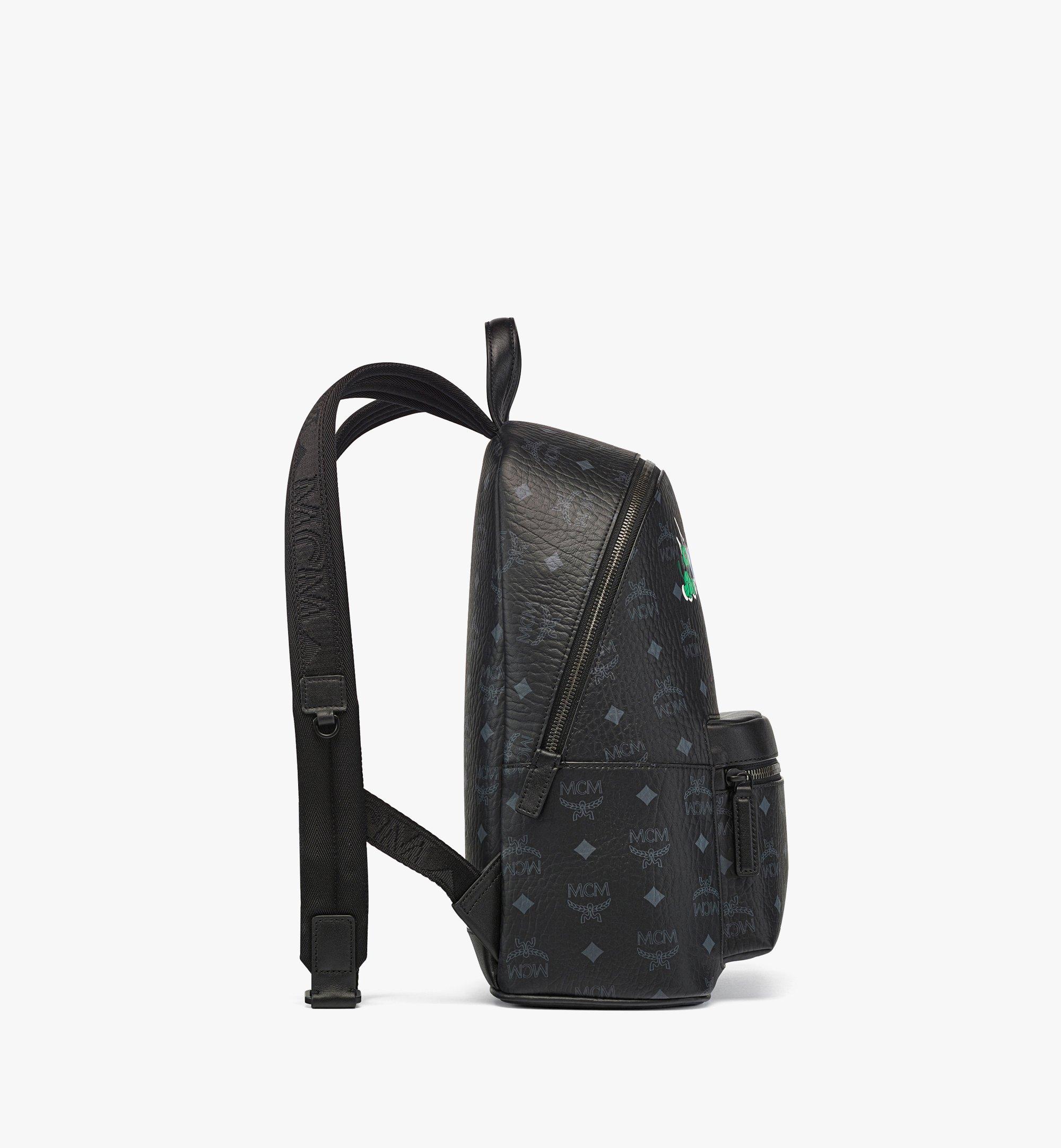 MCM Haru, Henry, Kaiser Stark Visetos双肩背包  MMKCAVE10BK001 更多视角 1
