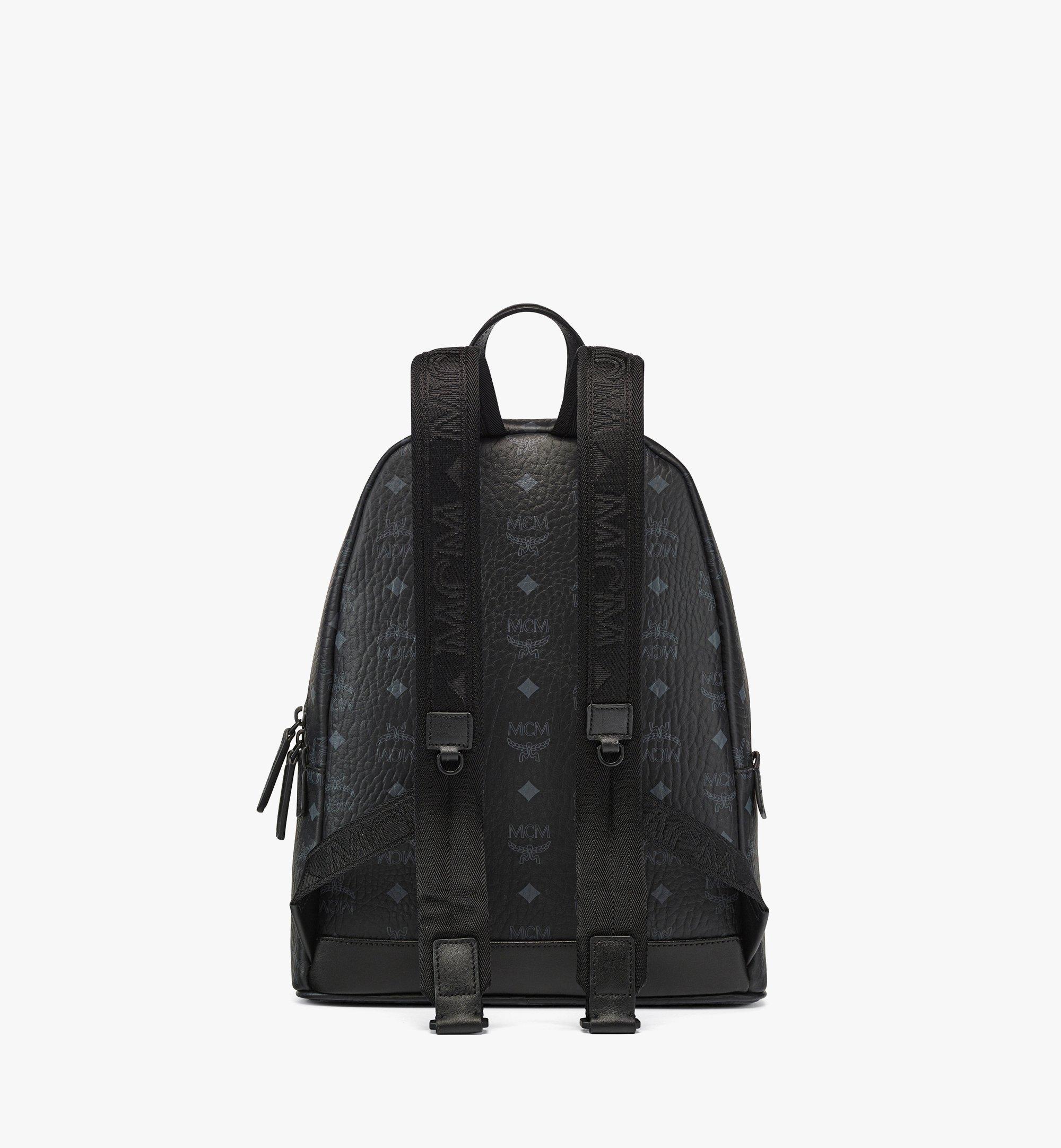 MCM Haru, Henry, Kaiser Stark Visetos双肩背包  MMKCAVE10BK001 更多视角 3