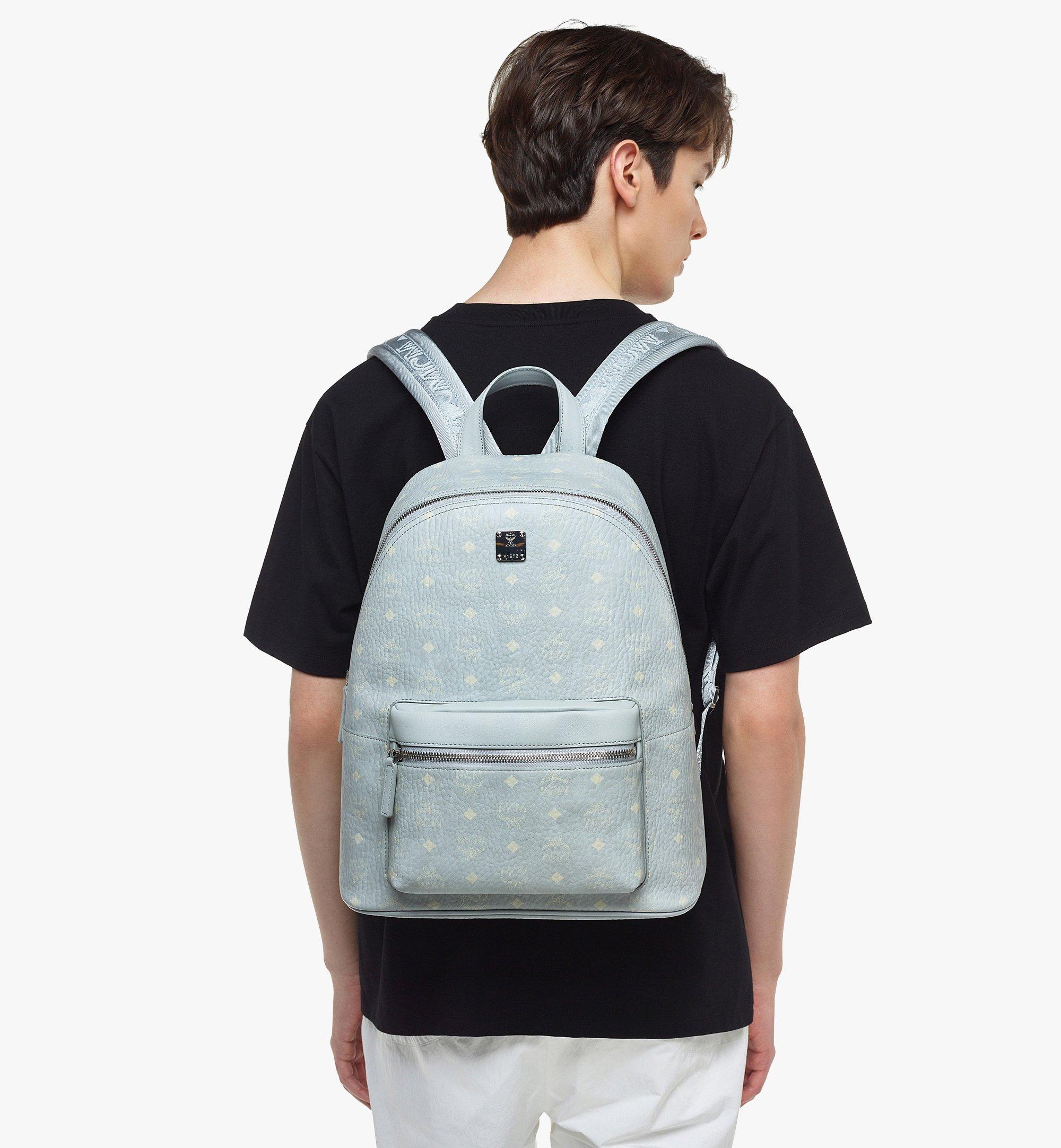 Grey on sale mcm backpack