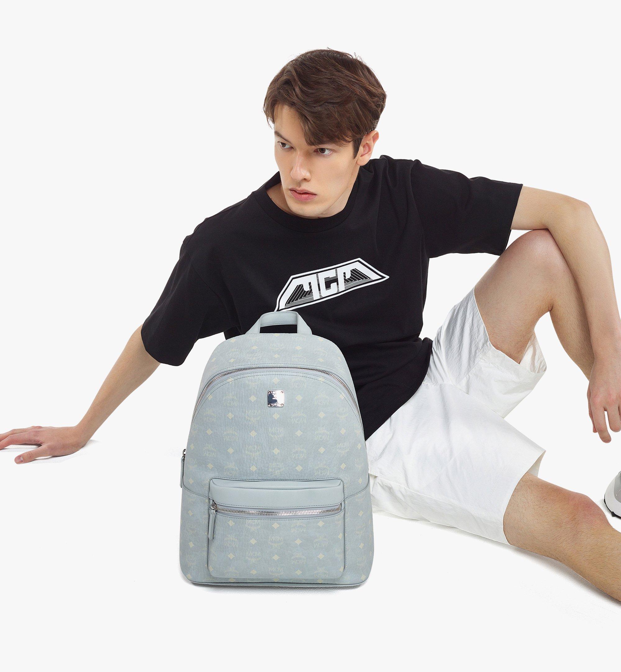 MCM モノグラム ヴィセトス柄 リュック Backpack Silver