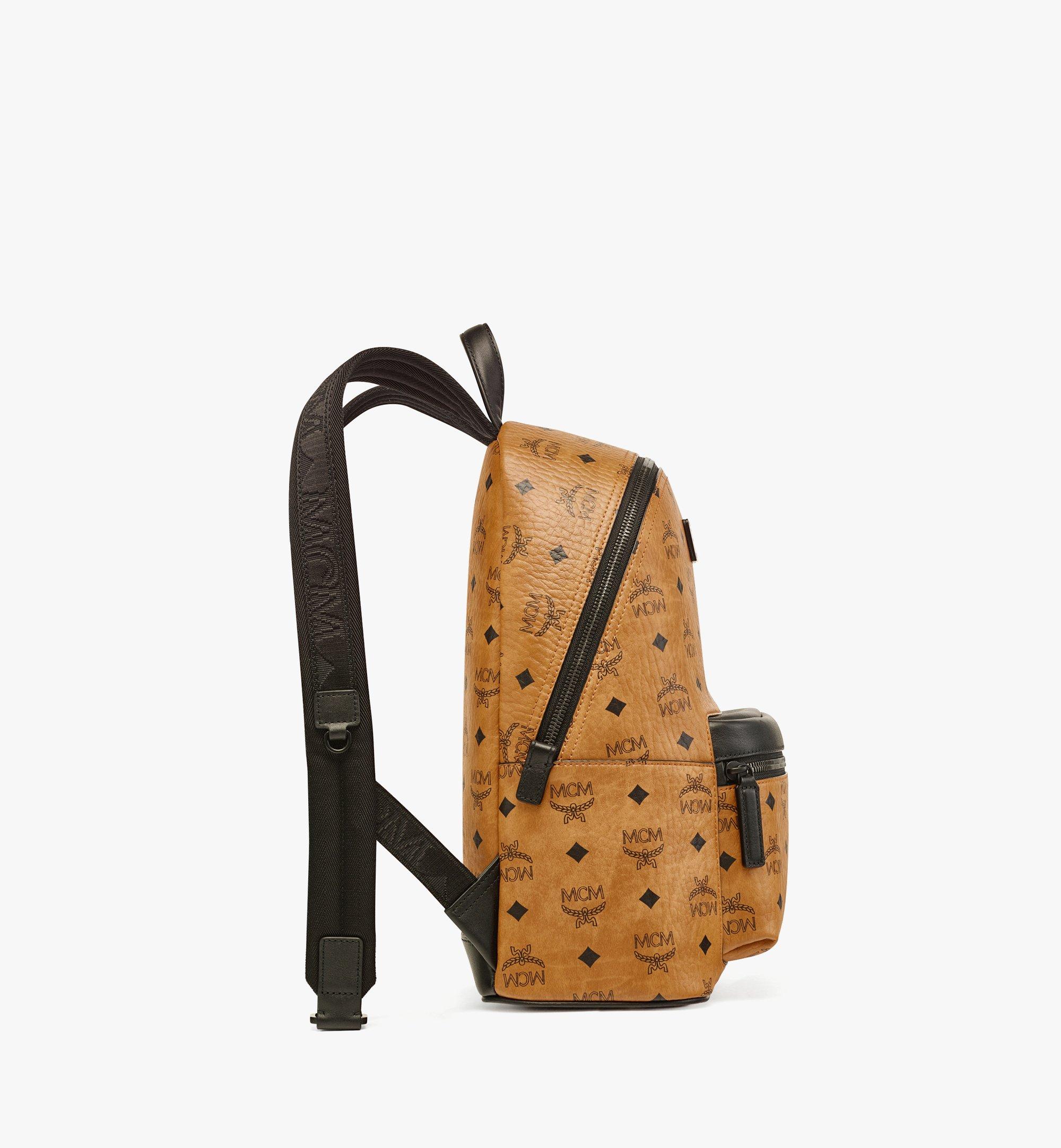 Small Stark Backpack in Visetos Cognac | MCM ®CA