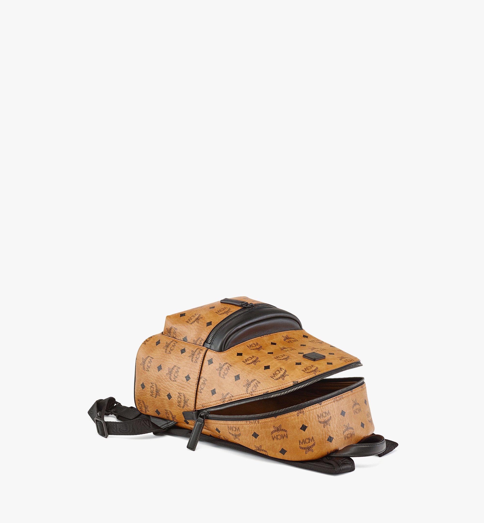 MCM Small Stark VI Leather Backpack on SALE