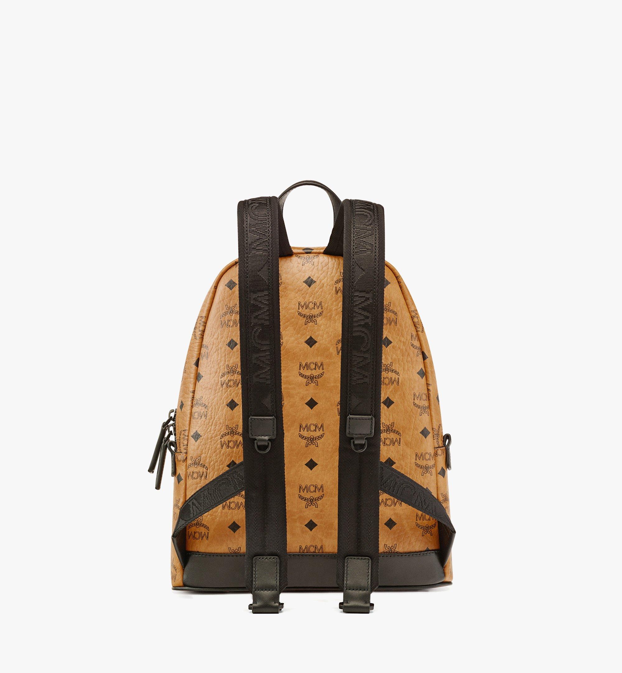 MCM Stark Visetos Backpack Extra Mini Blue Bell