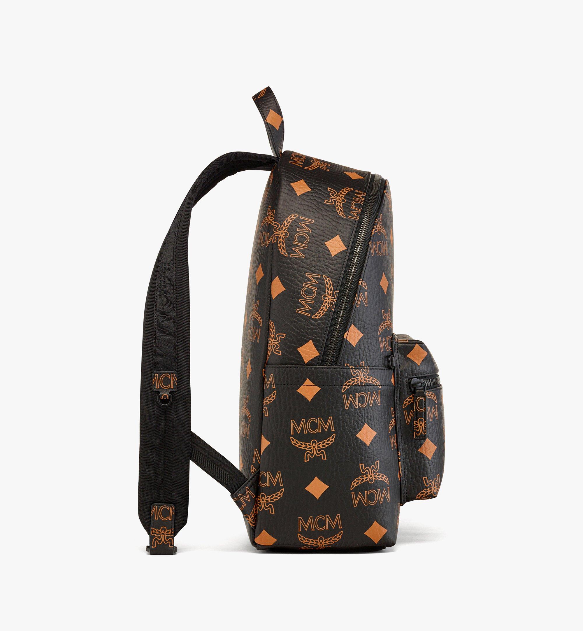 medium Stark bandana monogram backpack, MCM