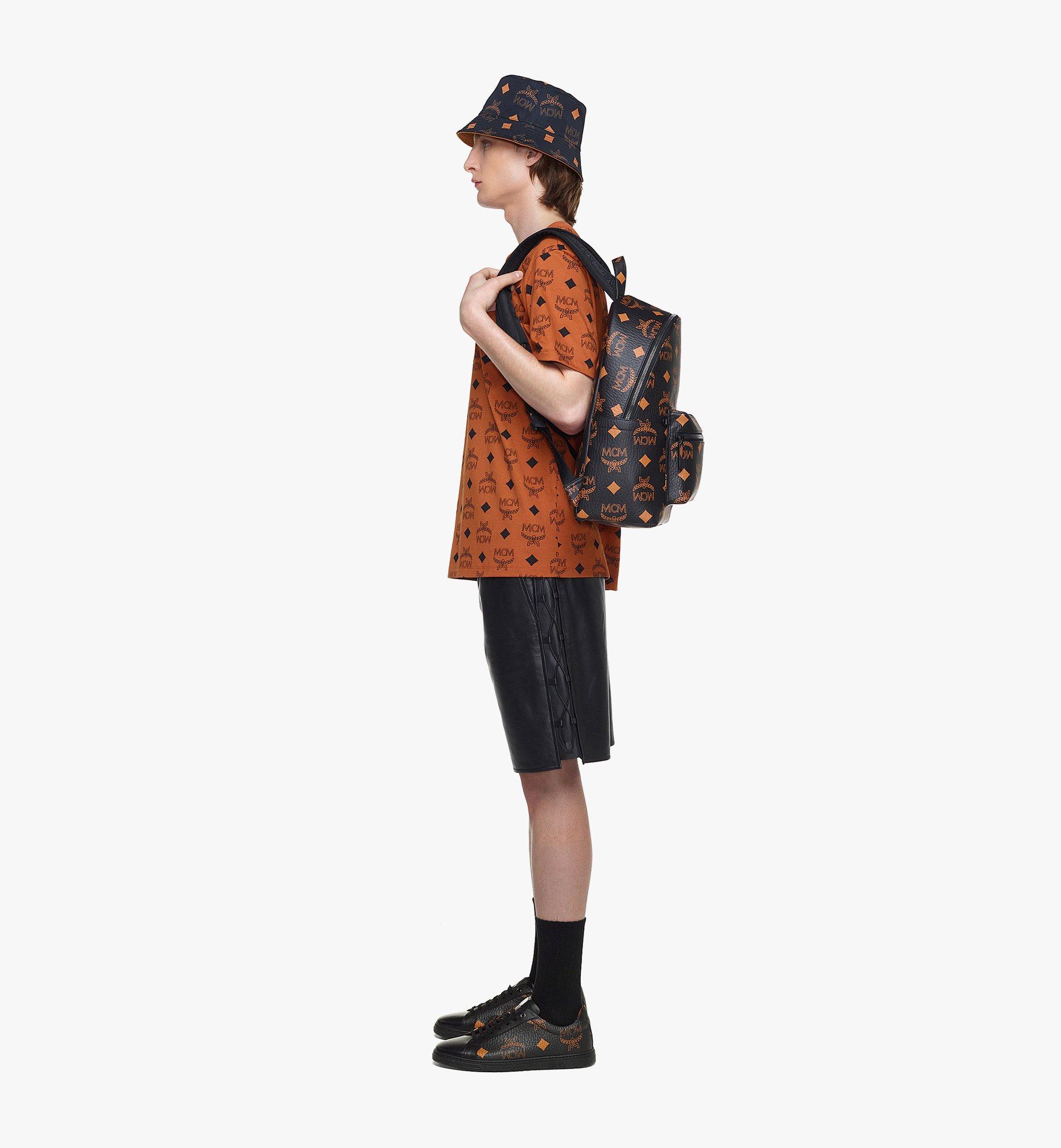 Medium Stark Backpack in Maxi Visetos Black | MCM ®JP
